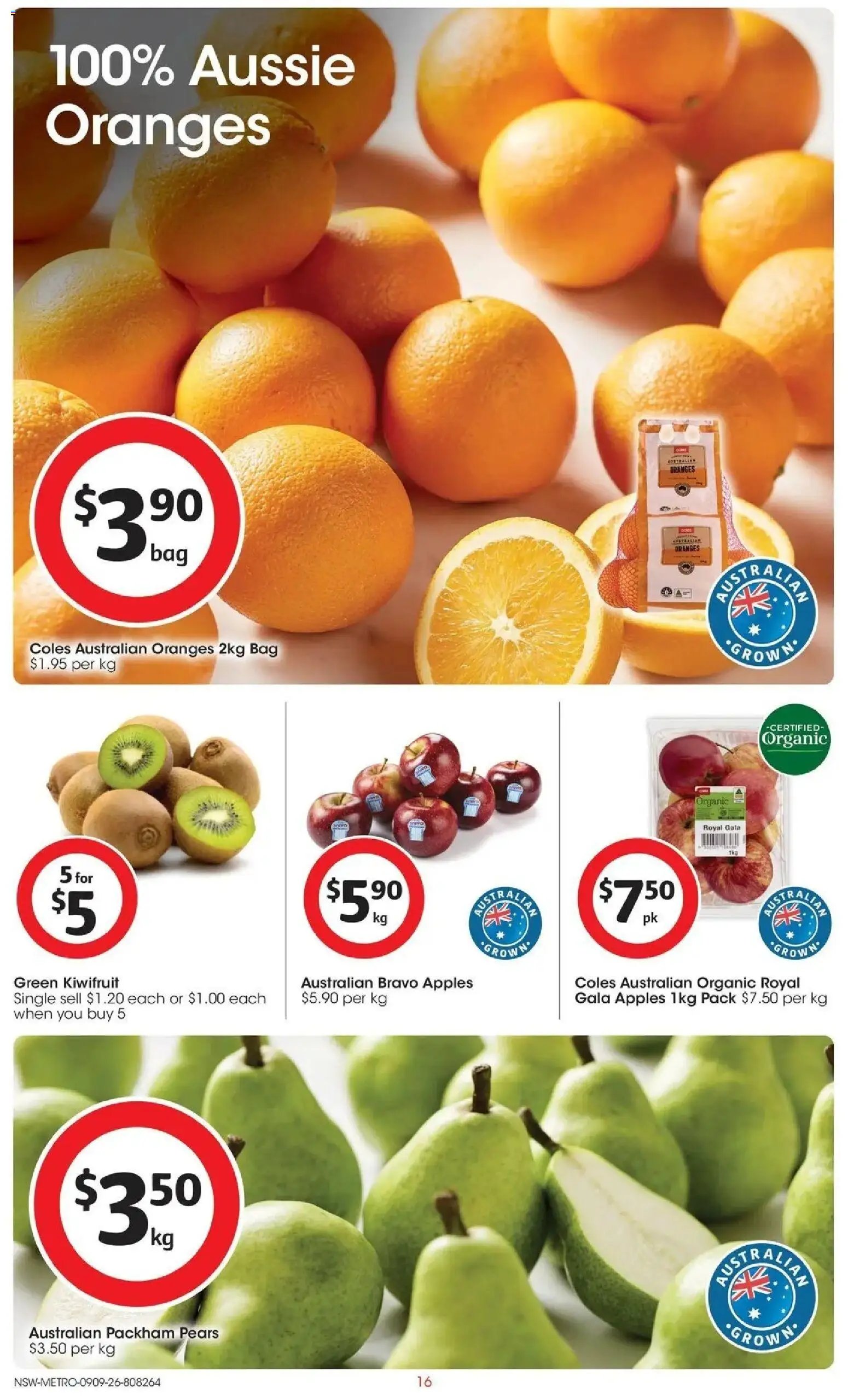 Coles catalogue from 09/09/2026 Coles catalogue NSW
