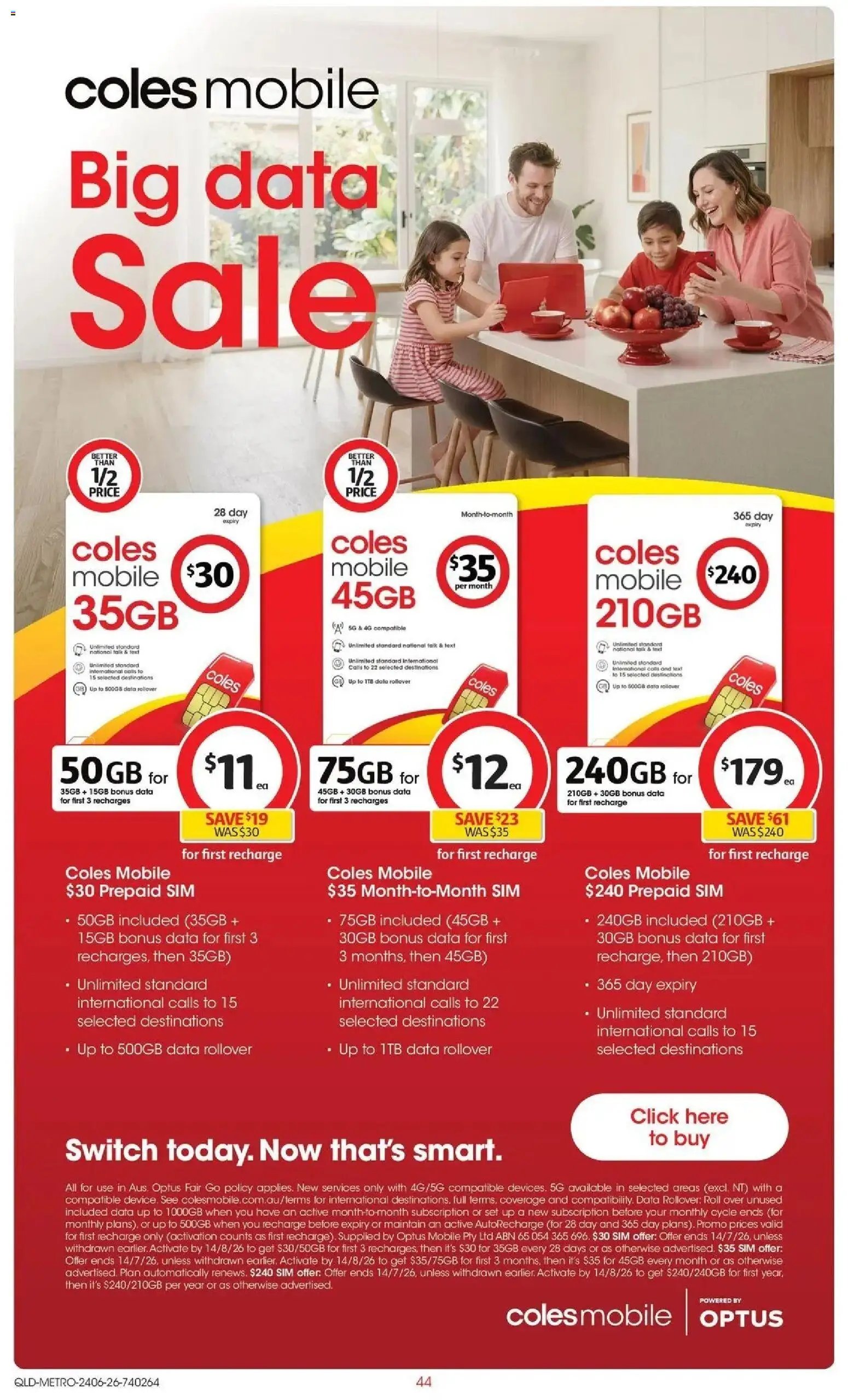 Coles catalogue from 24/06/2026 Coles Catalogue - 24th June QLD
