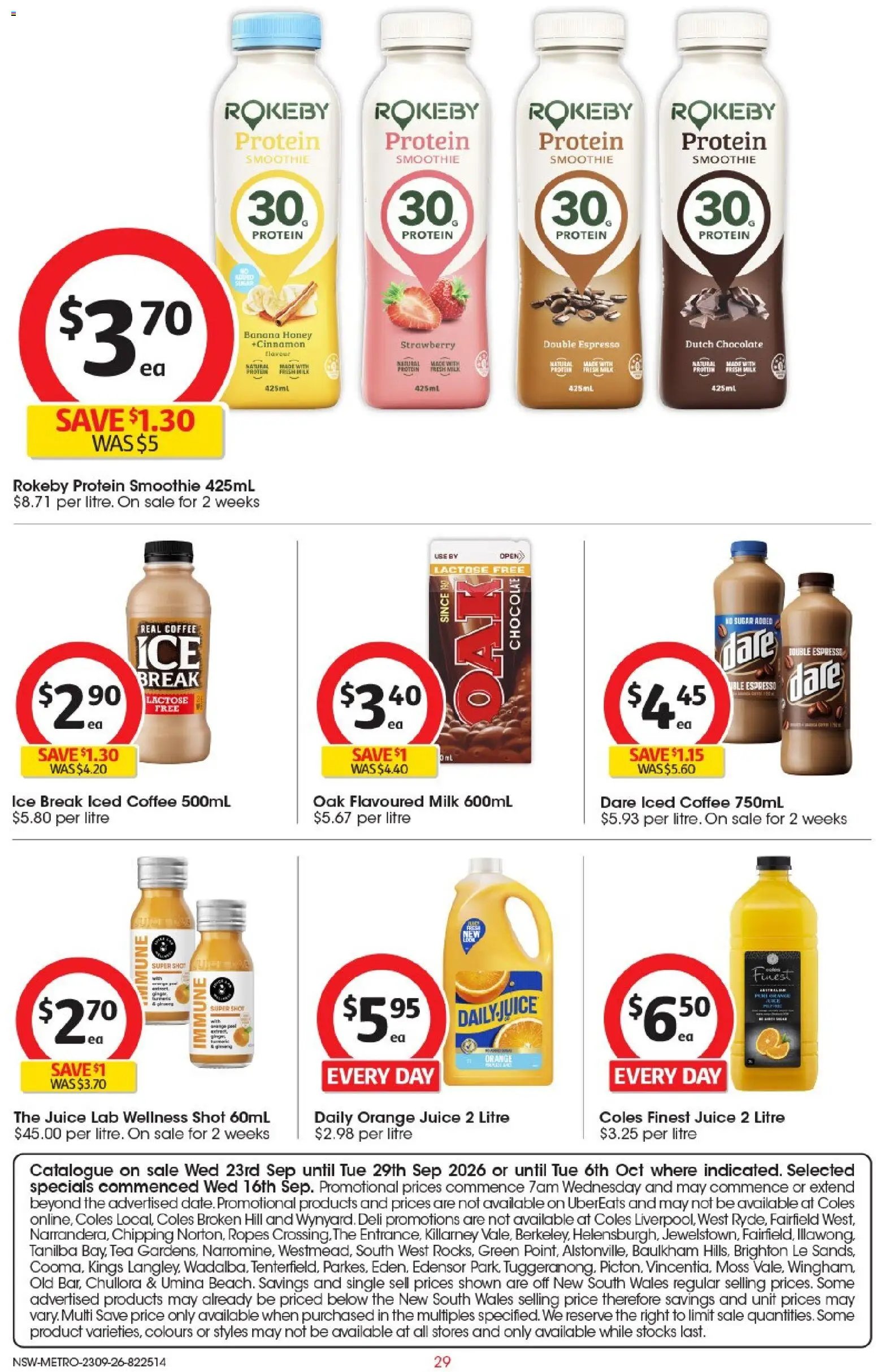 Coles catalogue from 23/09/2026 Coles catalogue