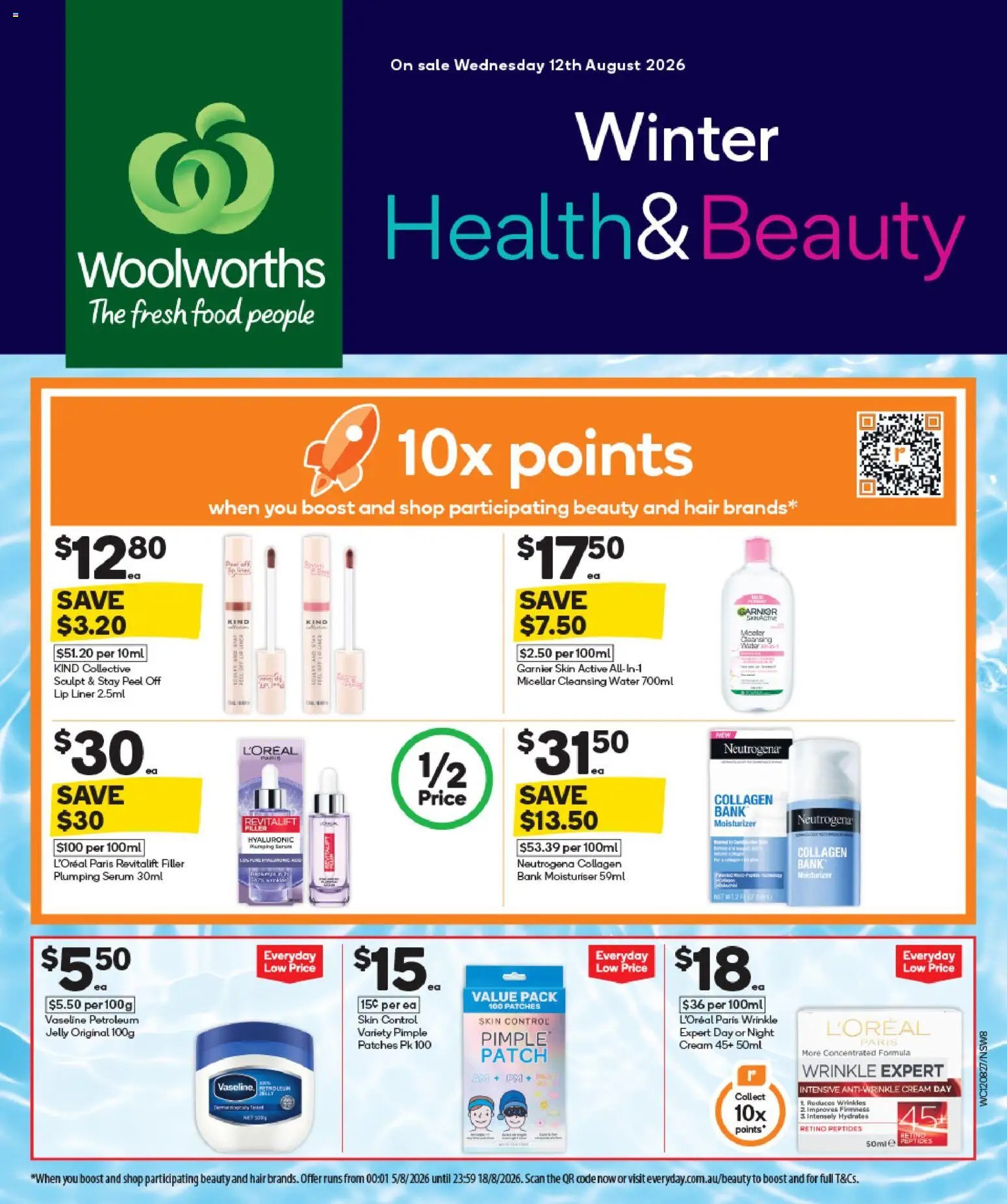 Woolworths catalogue from 12/08/2026 Woolworths Winter Health & Beauty Catalogue