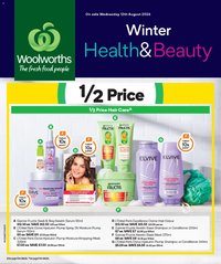 Woolworths catalogue from 12/08/2026 Woolworths Winter Health & Beauty Catalogue