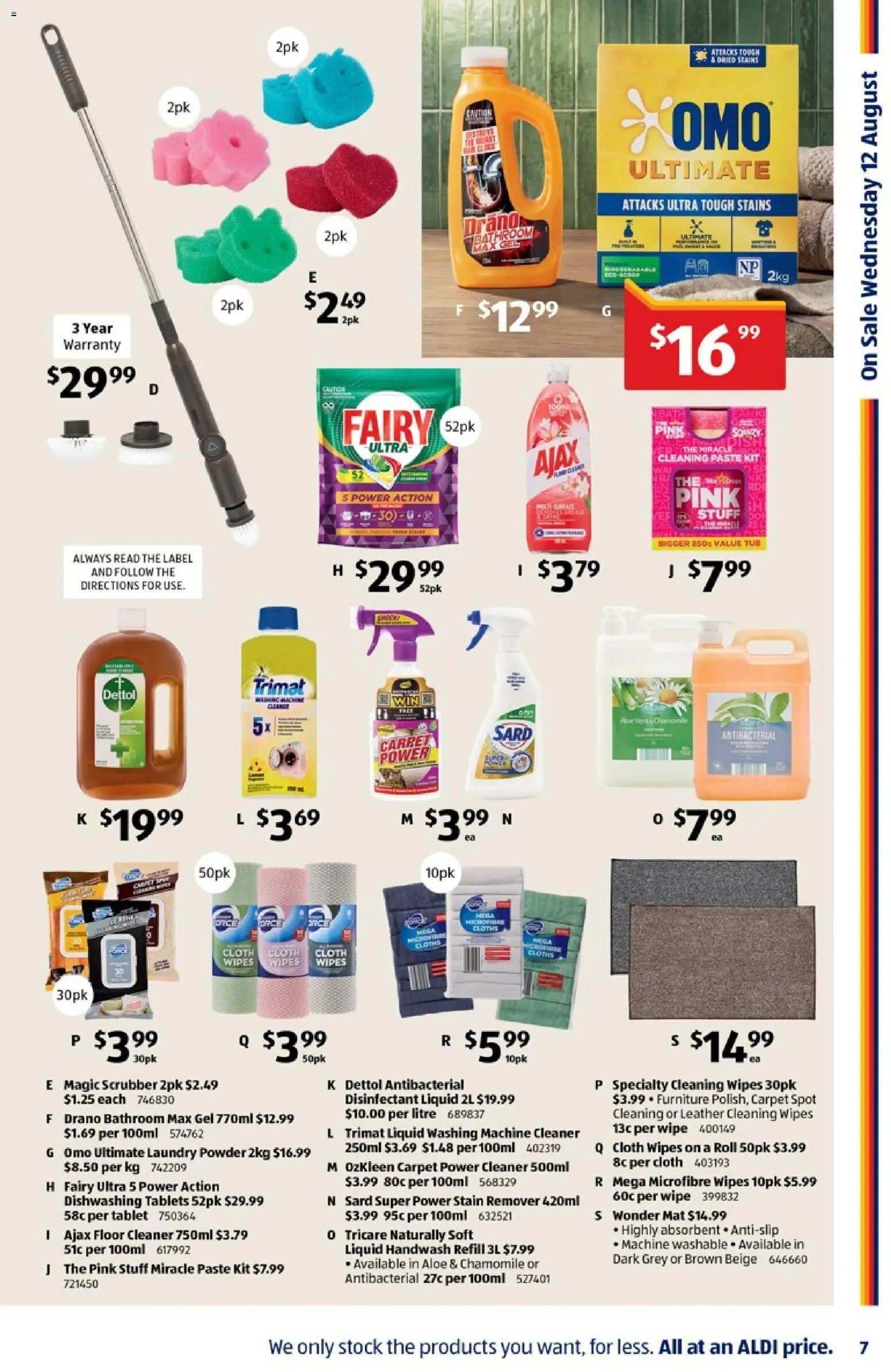 Aldi catalogue from 10/08/2026 Aldi catalogue