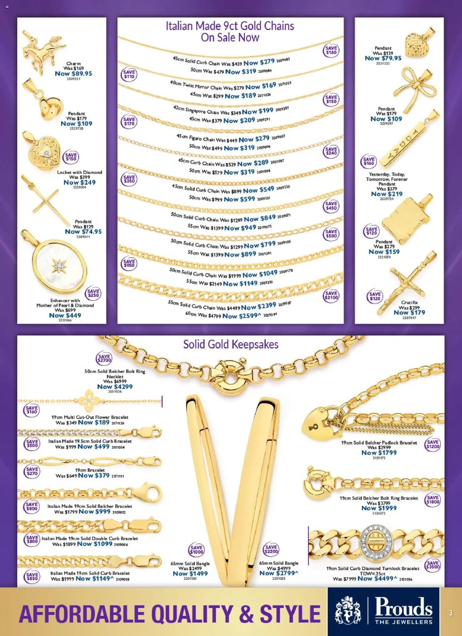 Prouds The Jewellers catalogue from 29/06/2026 Prouds The Jewellers catalogue