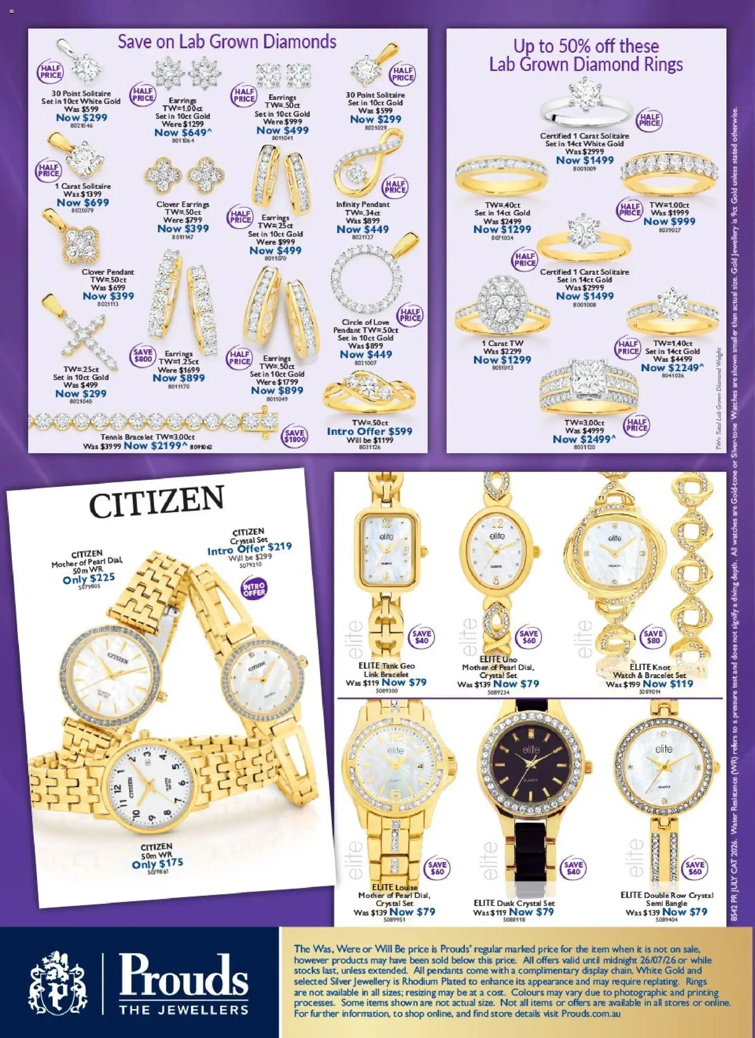 Prouds The Jewellers catalogue from 29/06/2026 Prouds The Jewellers catalogue