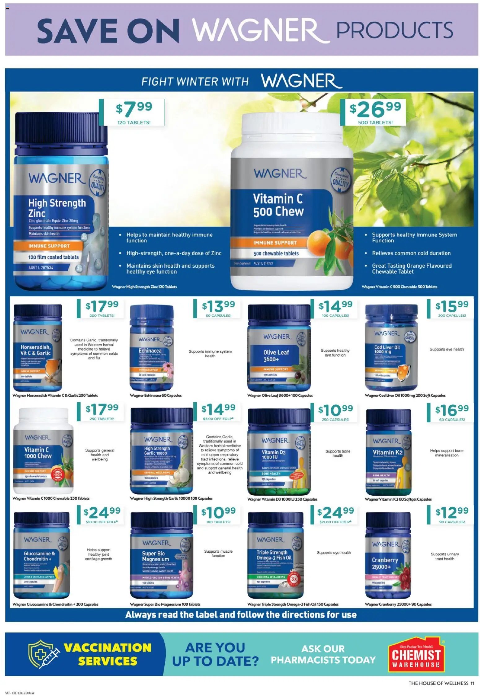 Chemist Warehouse catalogue from 11/06/2026 Chemist Warehouse catalogue