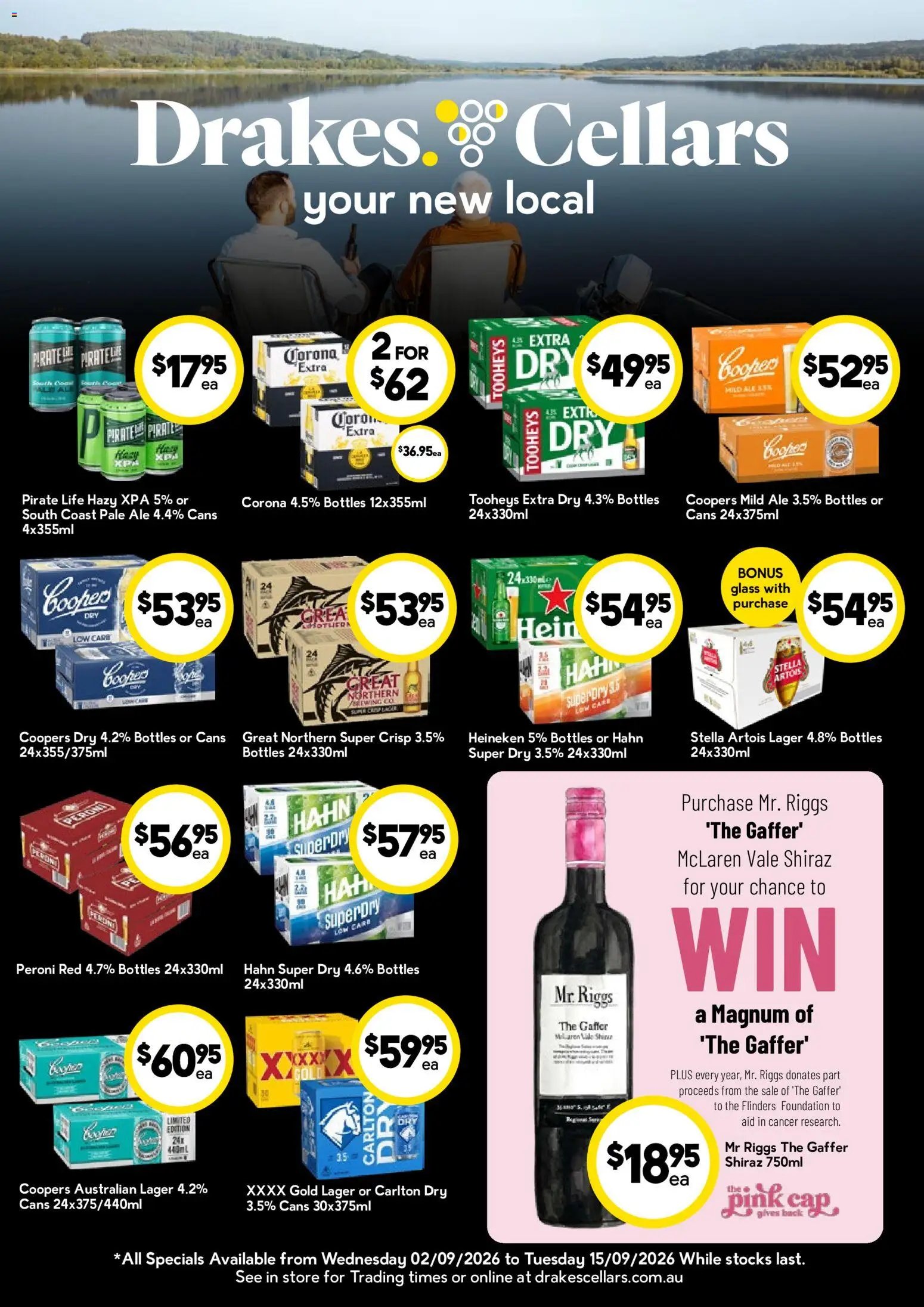 Drakes catalogue from 02/09/2026 DRS Cellars Fathers Day