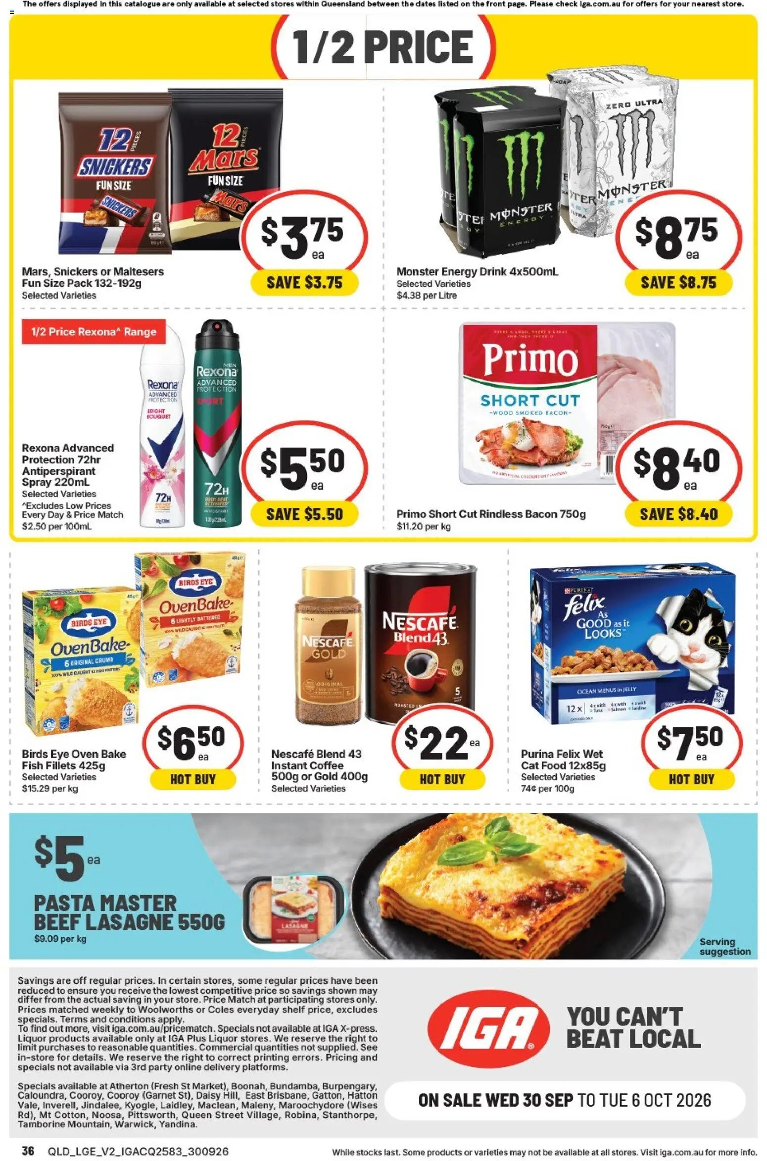 IGA catalogue from 30/09/2026 IGA catalogue East Brisbane