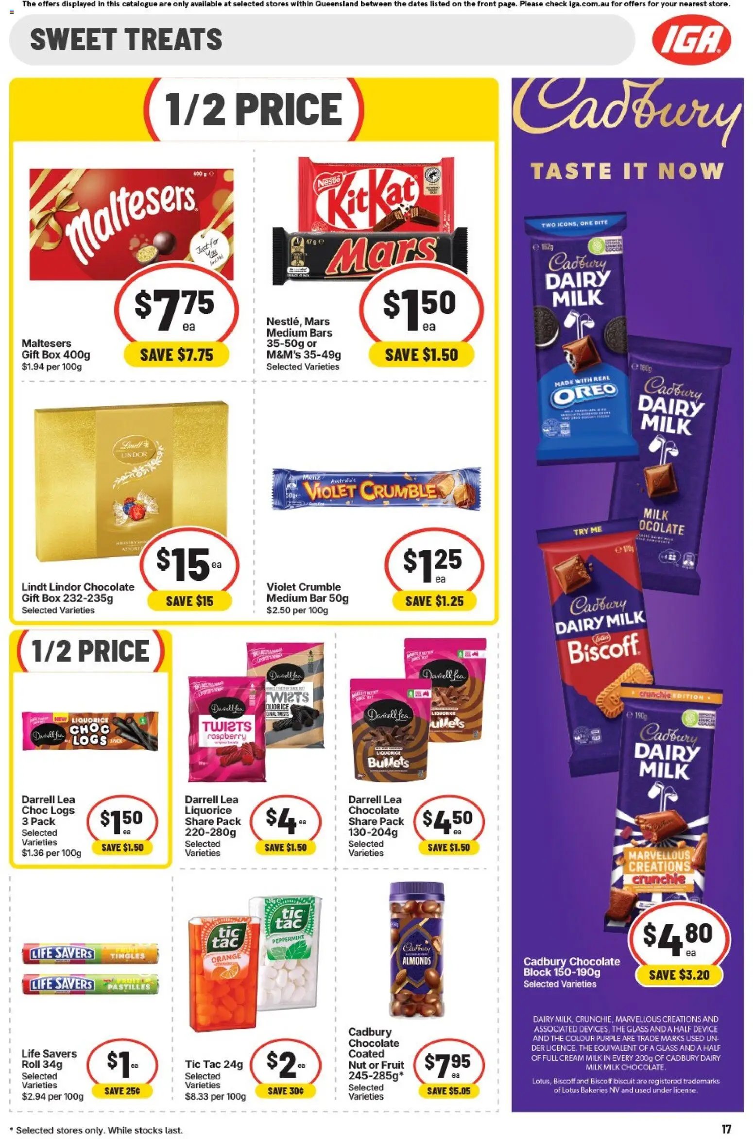 IGA catalogue from 30/09/2026 IGA catalogue East Brisbane
