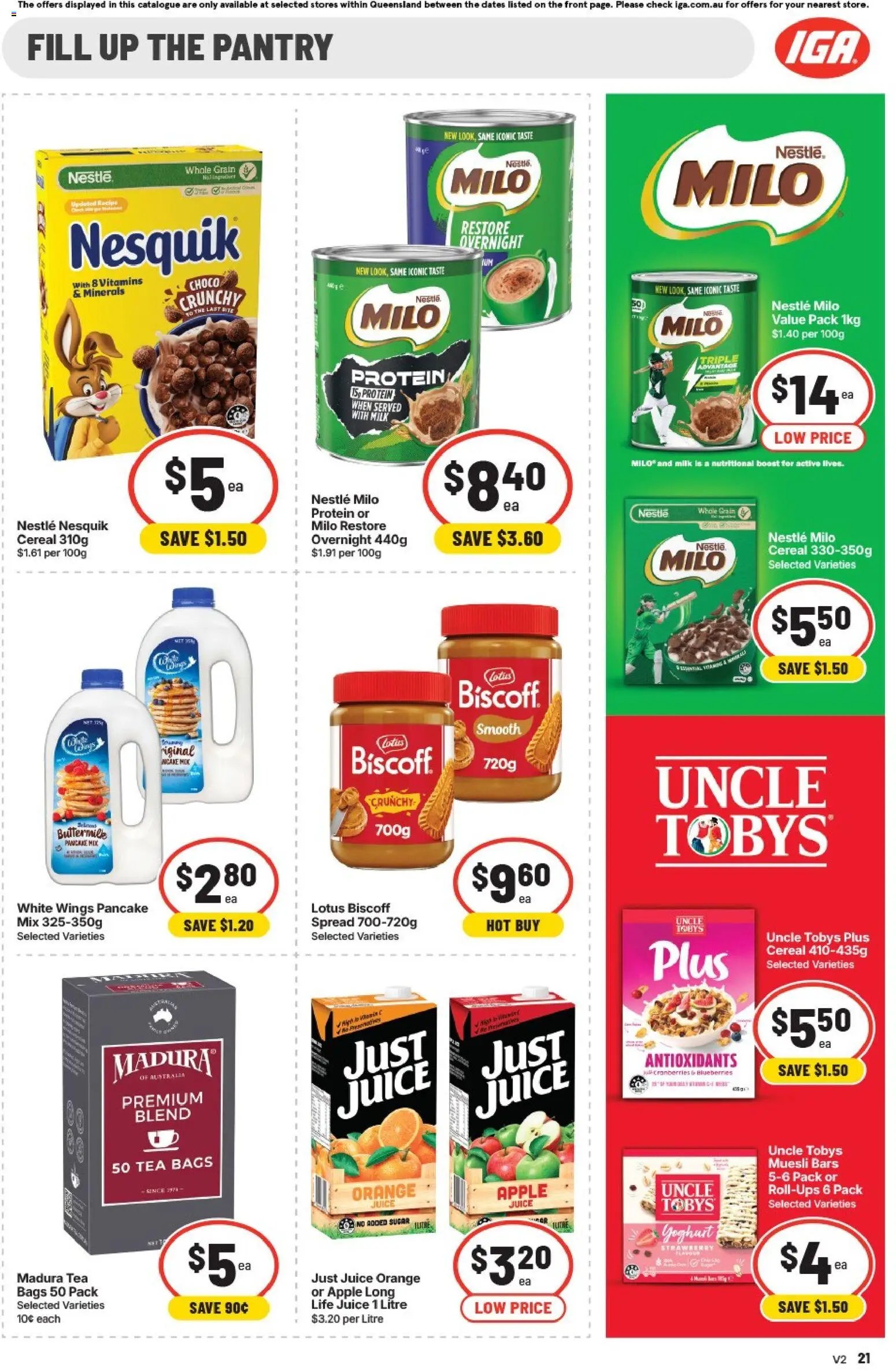 IGA catalogue from 30/09/2026 IGA catalogue East Brisbane