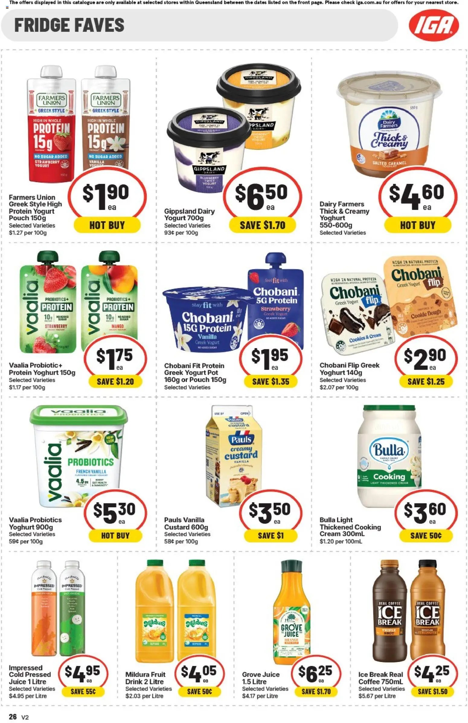 IGA catalogue from 30/09/2026 IGA catalogue East Brisbane