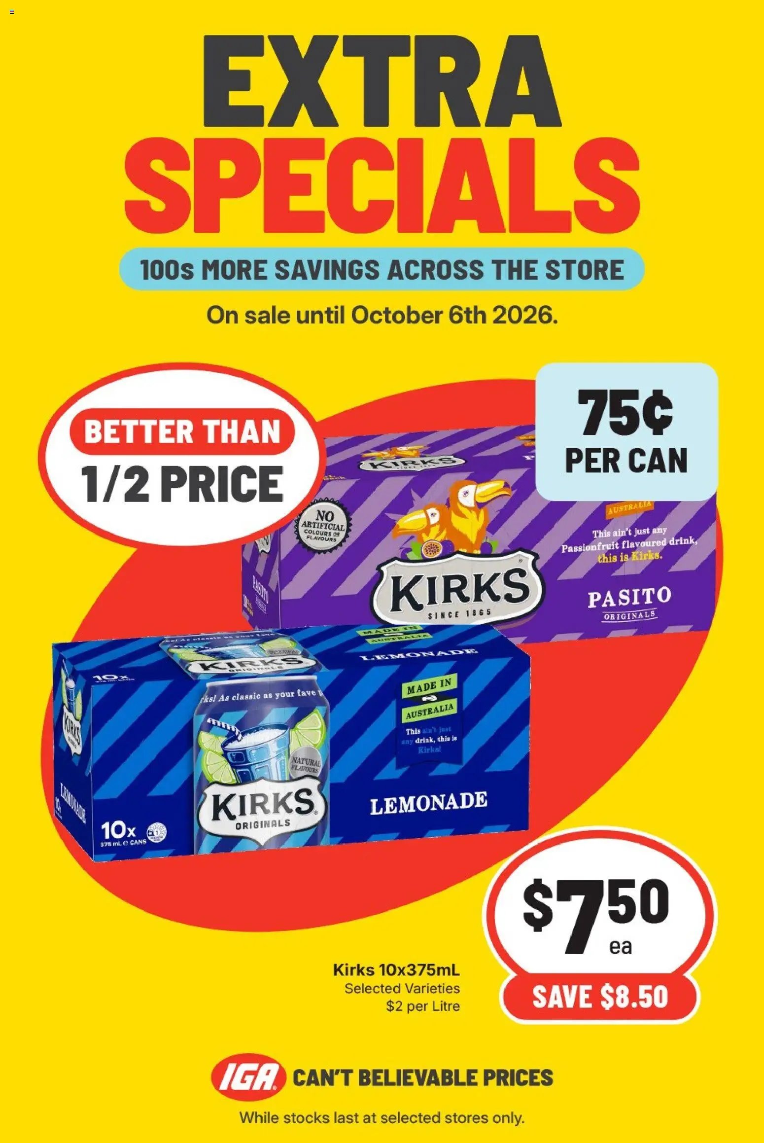 IGA catalogue from 30/09/2026 IGA catalogue East Brisbane