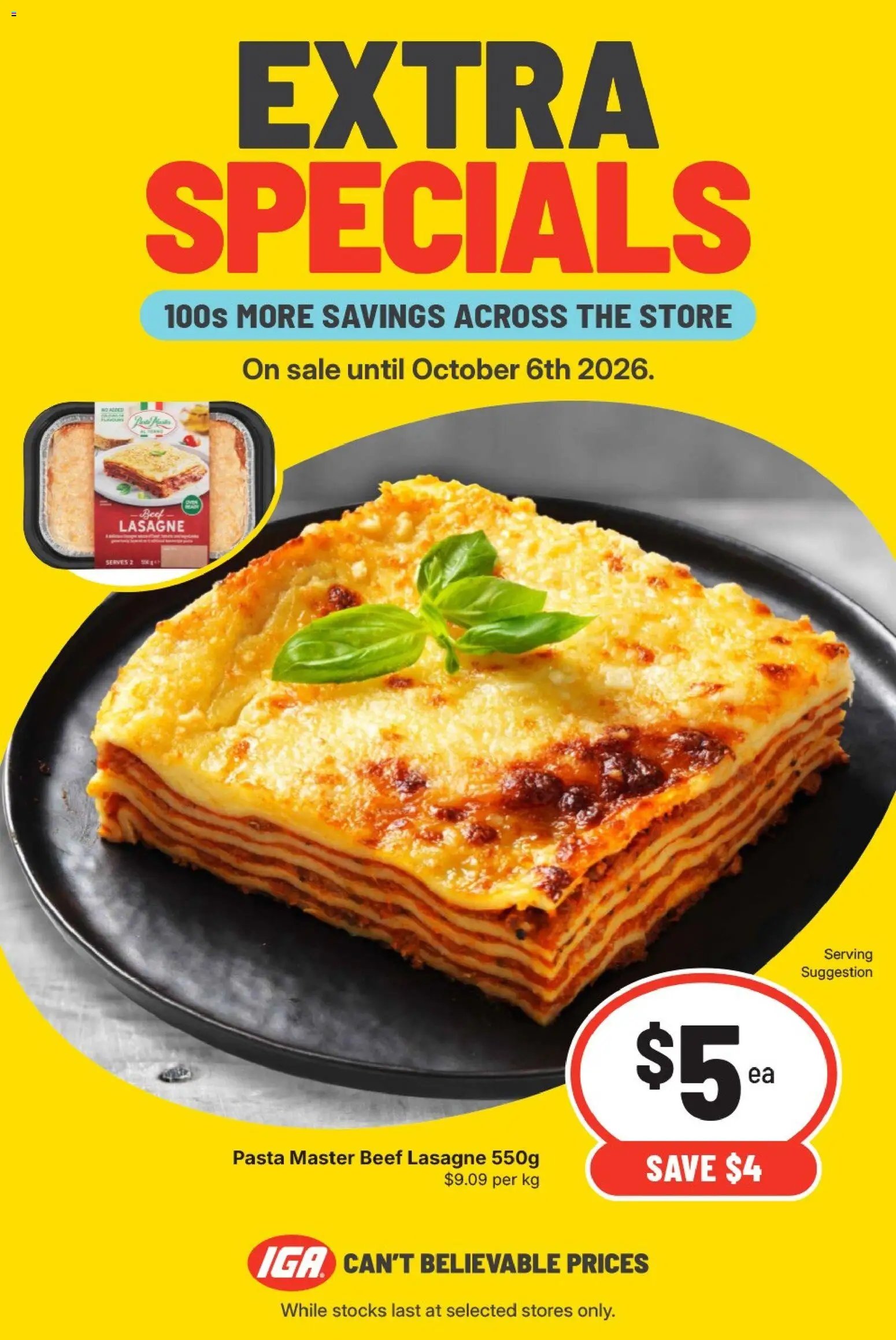 IGA catalogue from 30/09/2026 IGA catalogue East Brisbane