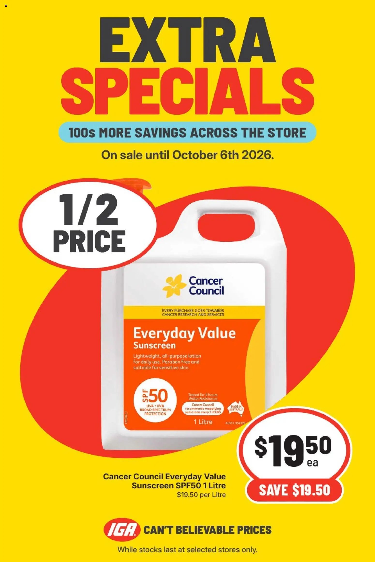 IGA catalogue from 30/09/2026 IGA catalogue East Brisbane