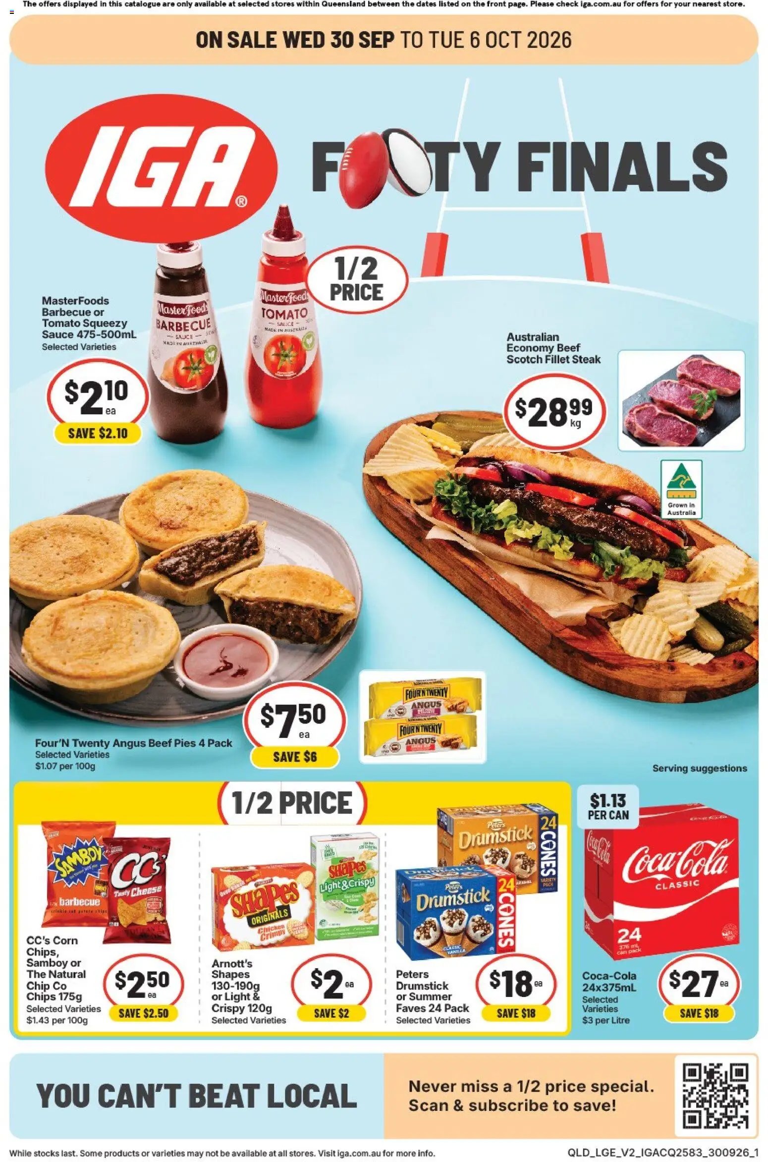 IGA catalogue from 30/09/2026 IGA catalogue East Brisbane