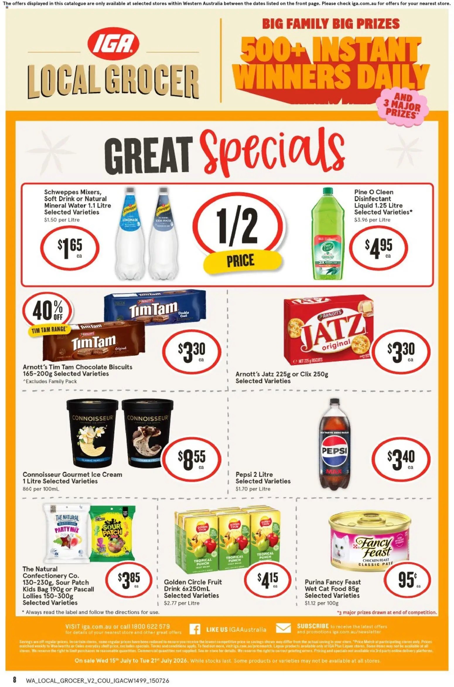 IGA catalogue from 15/07/2026 IGA Local Grocer NT/WA