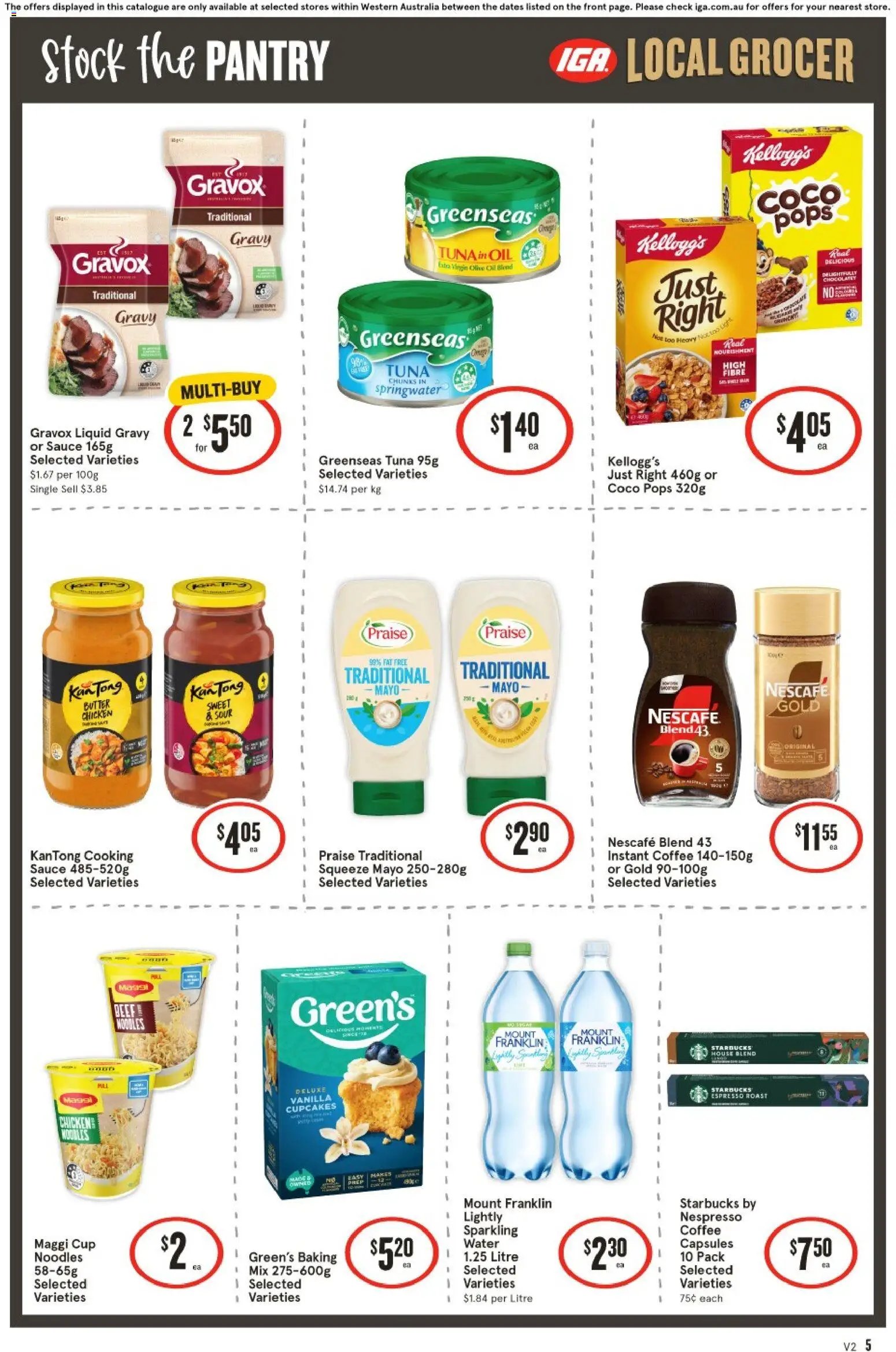 IGA catalogue from 15/07/2026 IGA Local Grocer NT/WA