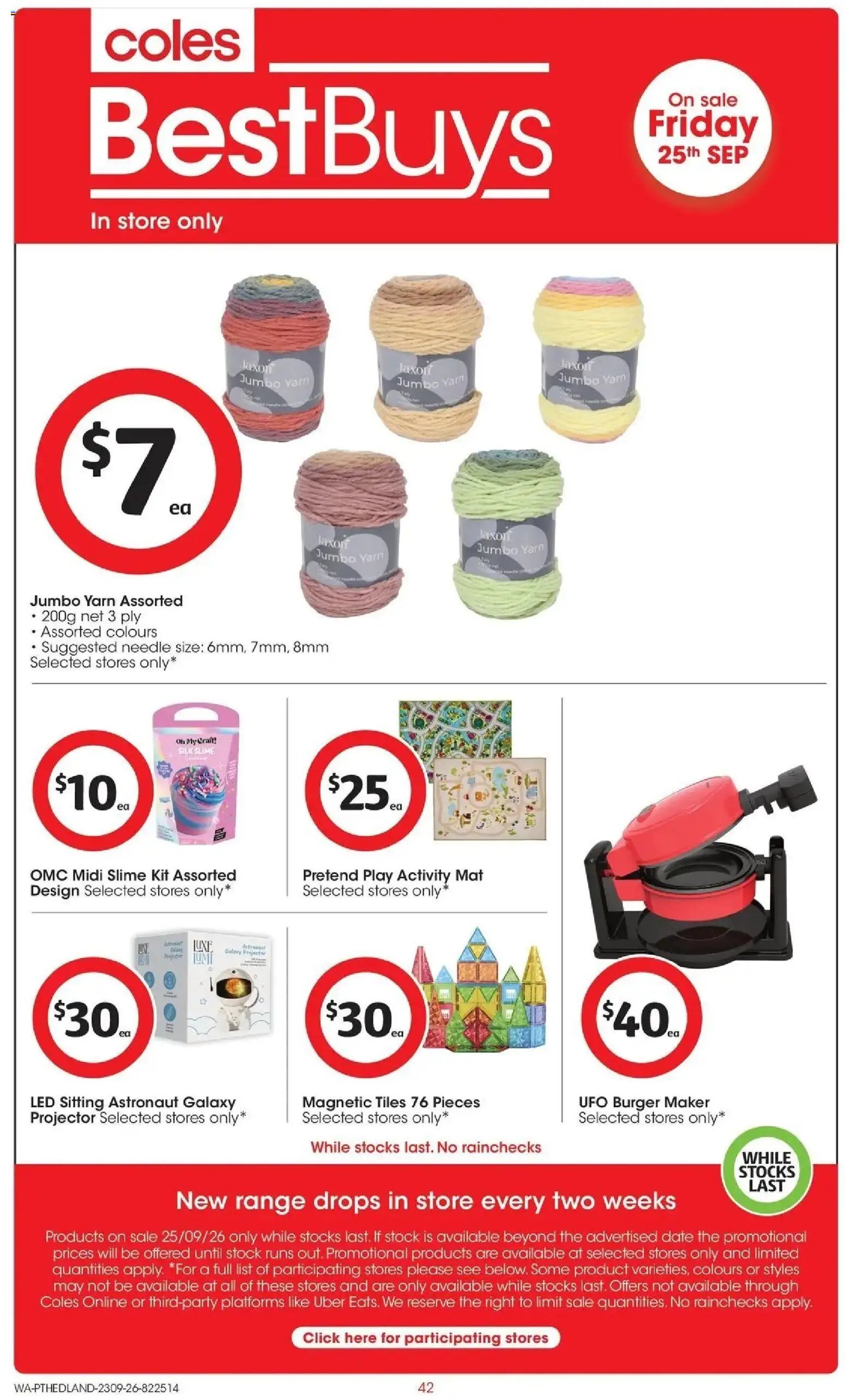 Coles catalogue from 23/09/2026 Coles Catalogue South Hedland