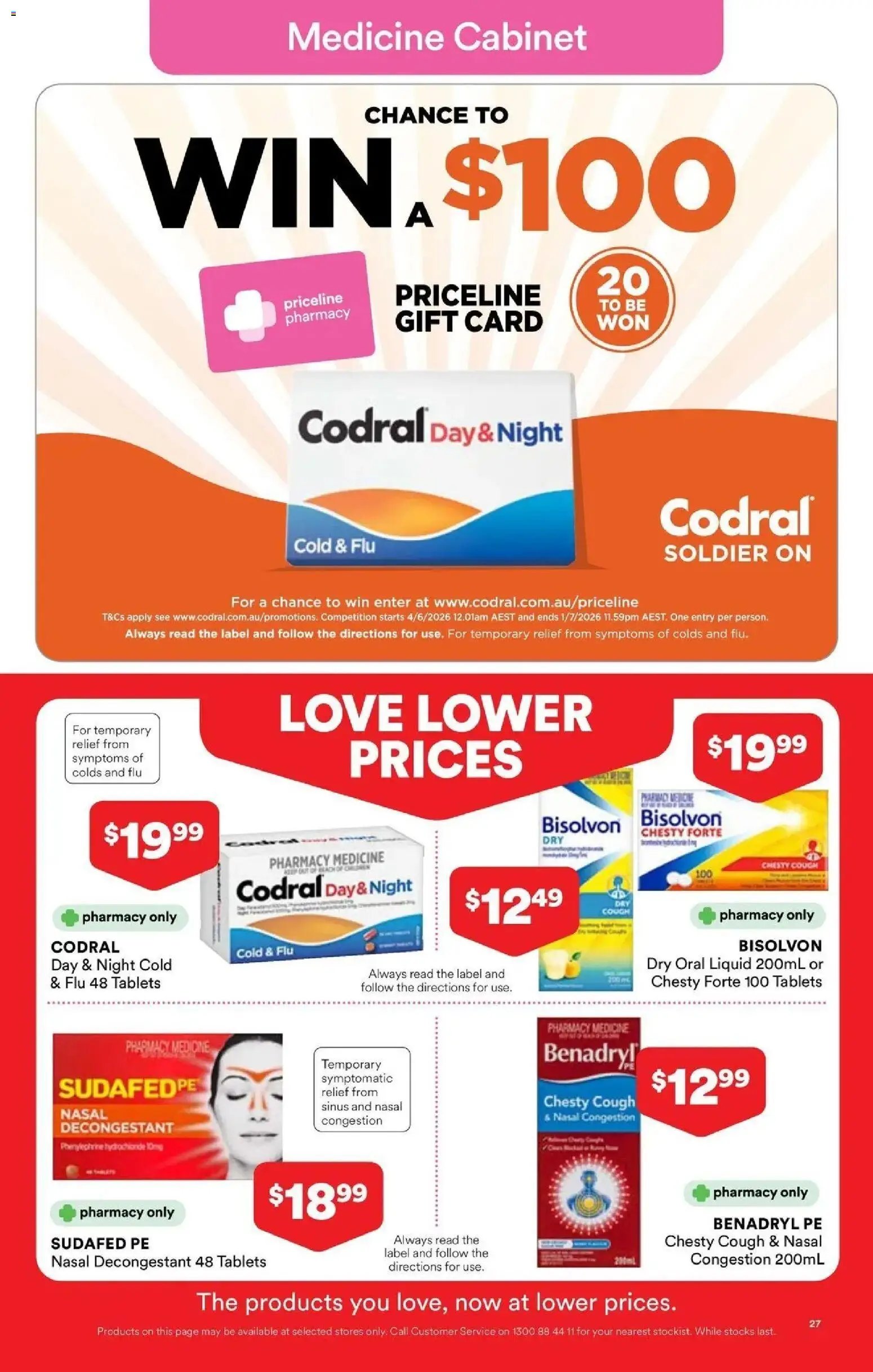 Priceline Pharmacy catalogue from 03/06/2026 Priceline Pharmacy catalogue North Lakes