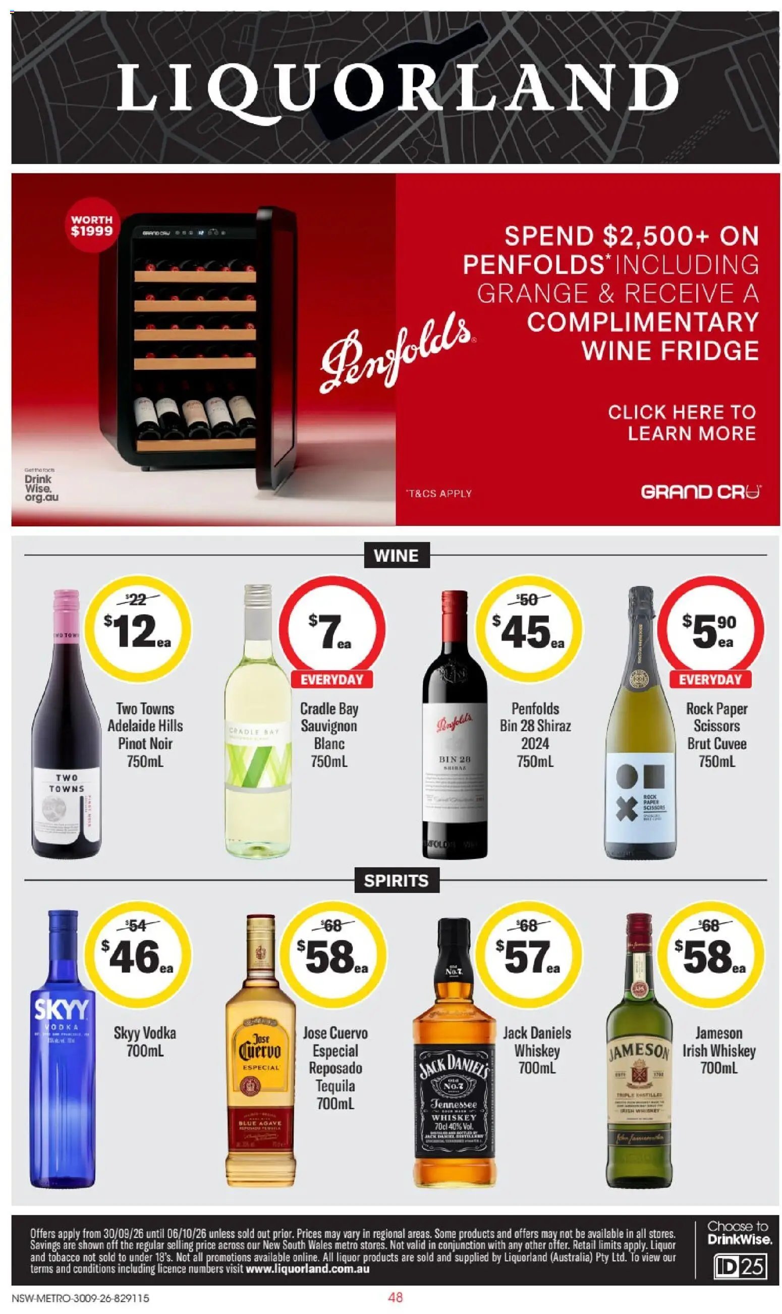 Liquorland catalogue from 30/09/2026 Liquorland catalogue NSW