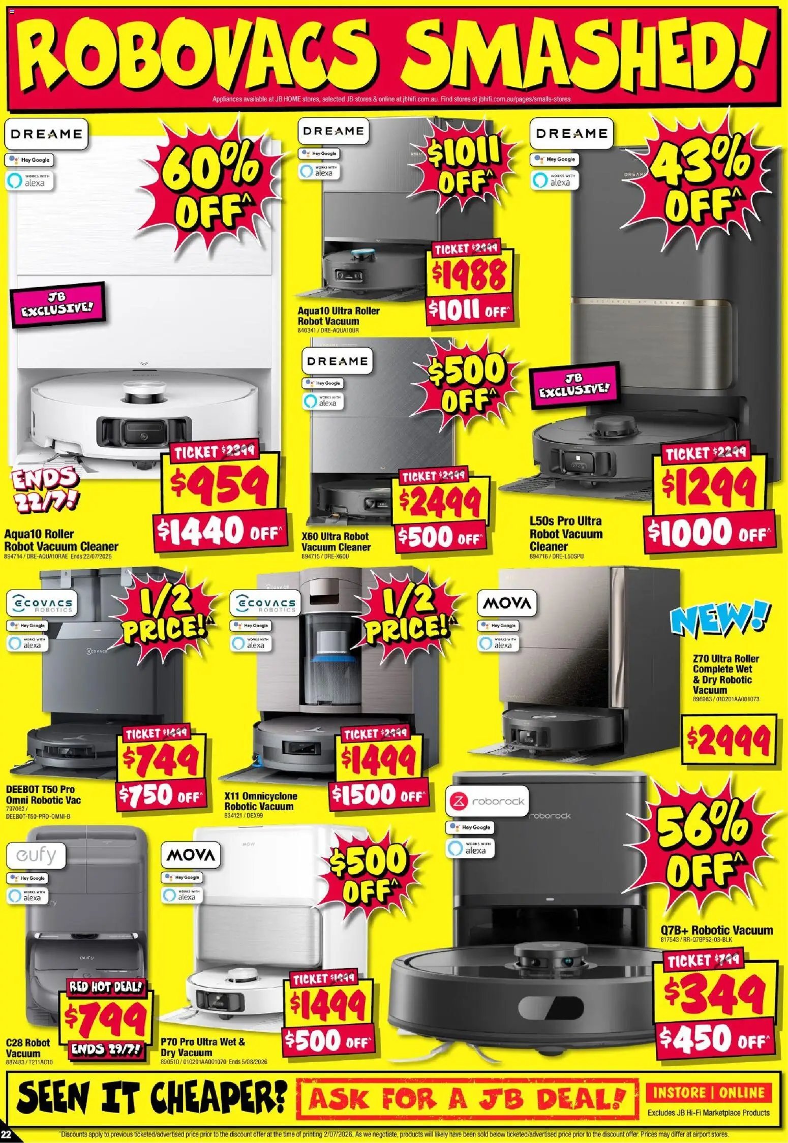 JB Hi-Fi catalogue from 16/07/2026 JB Hi-Fi Big Brand Selloutcatalogue