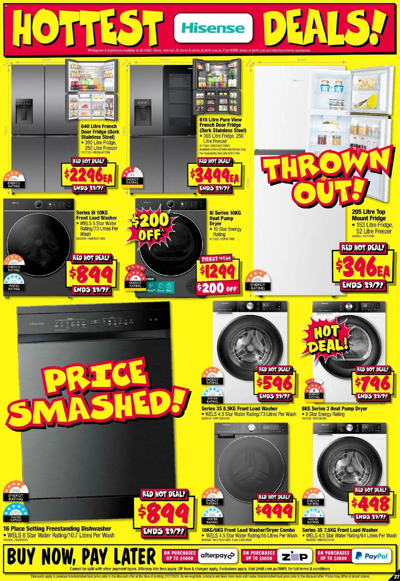 JB Hi-Fi catalogue from 16/07/2026 JB Hi-Fi Big Brand Selloutcatalogue