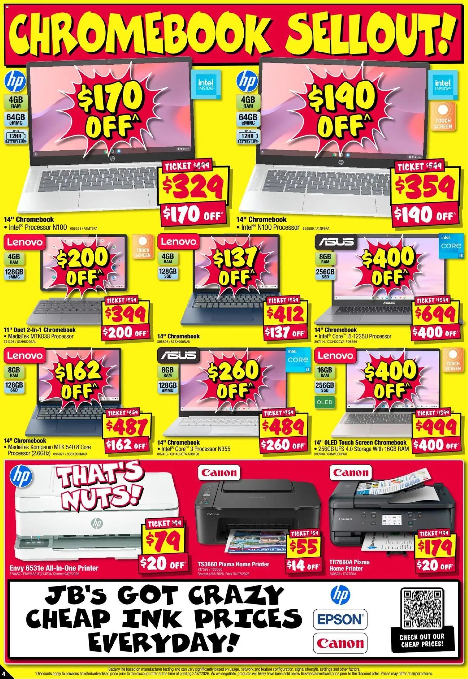 JB Hi-Fi catalogue from 16/07/2026 JB Hi-Fi Big Brand Selloutcatalogue