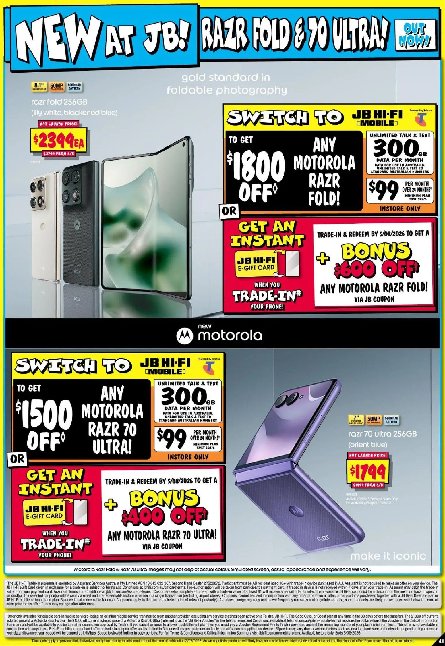 JB Hi-Fi catalogue from 16/07/2026 JB Hi-Fi Big Brand Selloutcatalogue