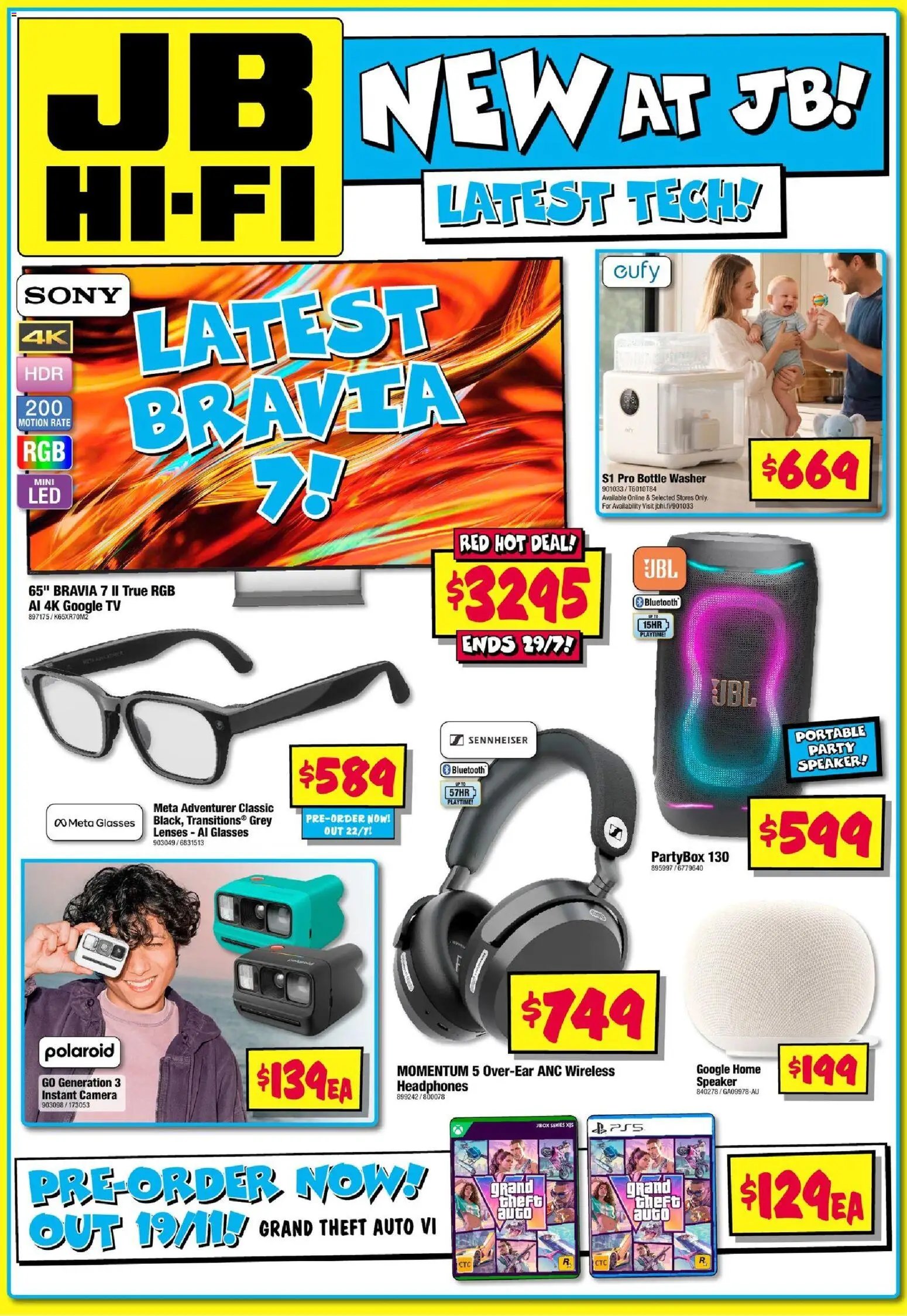 JB Hi-Fi catalogue from 16/07/2026 JB Hi-Fi Big Brand Selloutcatalogue