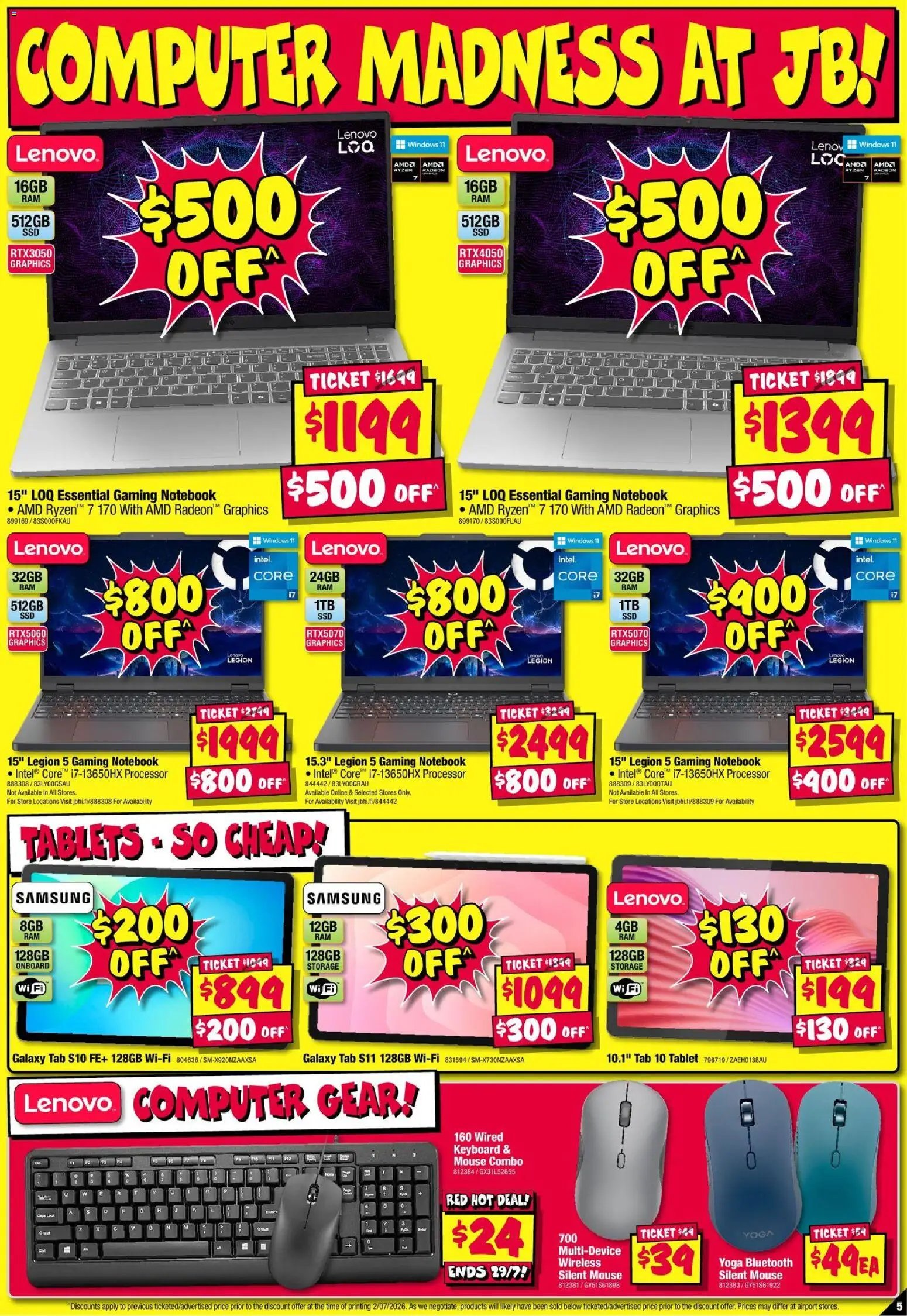 JB Hi-Fi catalogue from 16/07/2026 JB Hi-Fi Big Brand Selloutcatalogue