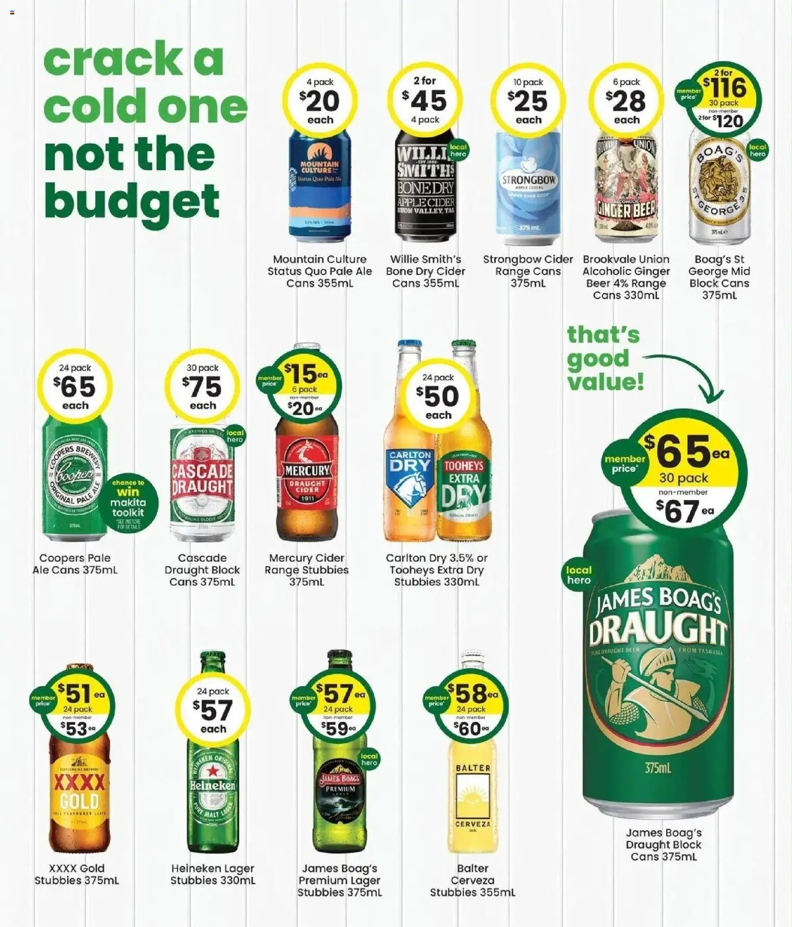 The Bottle-O catalogue from 06/07/2026 The Bottle-O catalogue Prospect