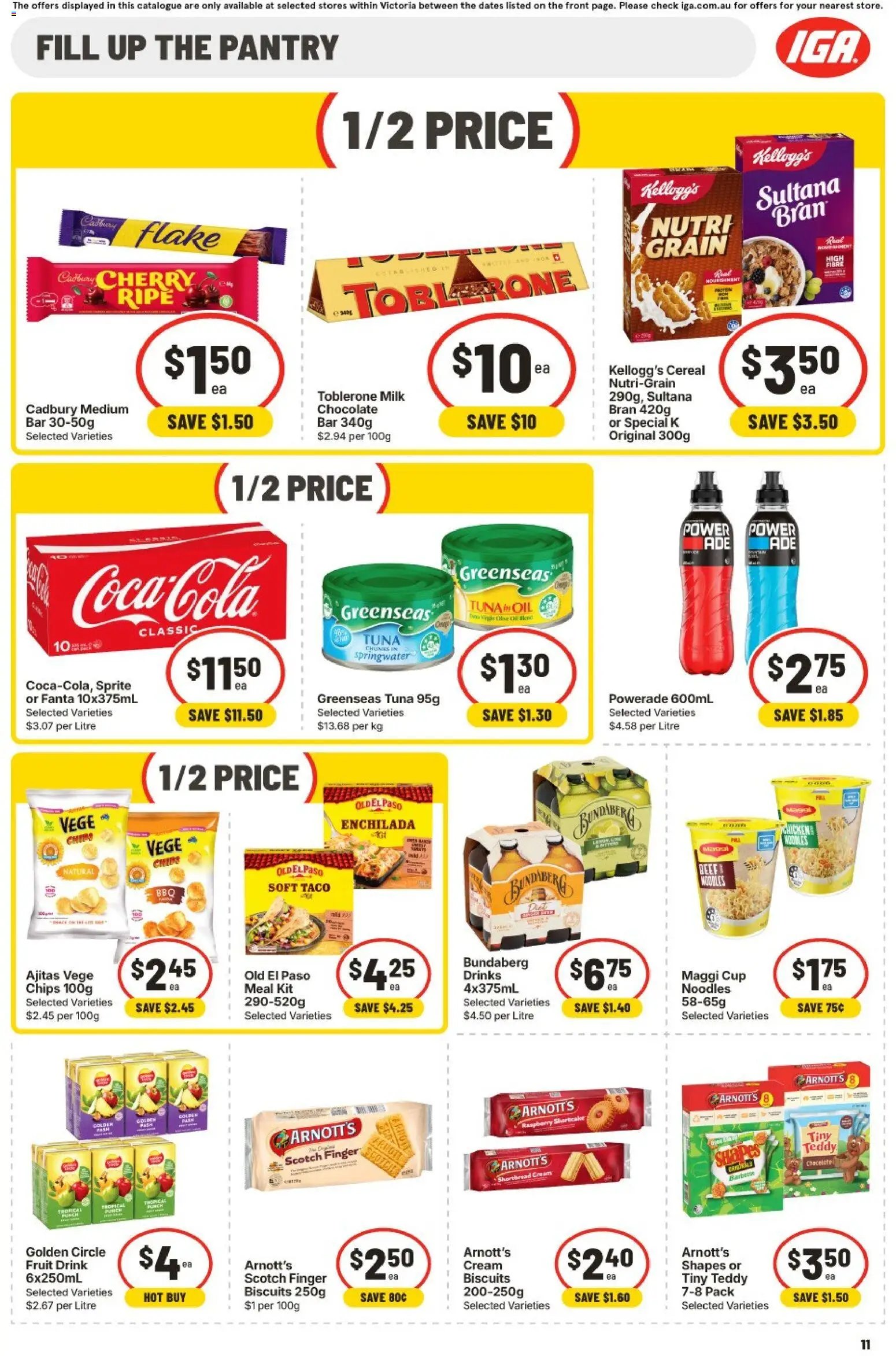 IGA catalogue from 07/10/2026 IGA catalogue VIC