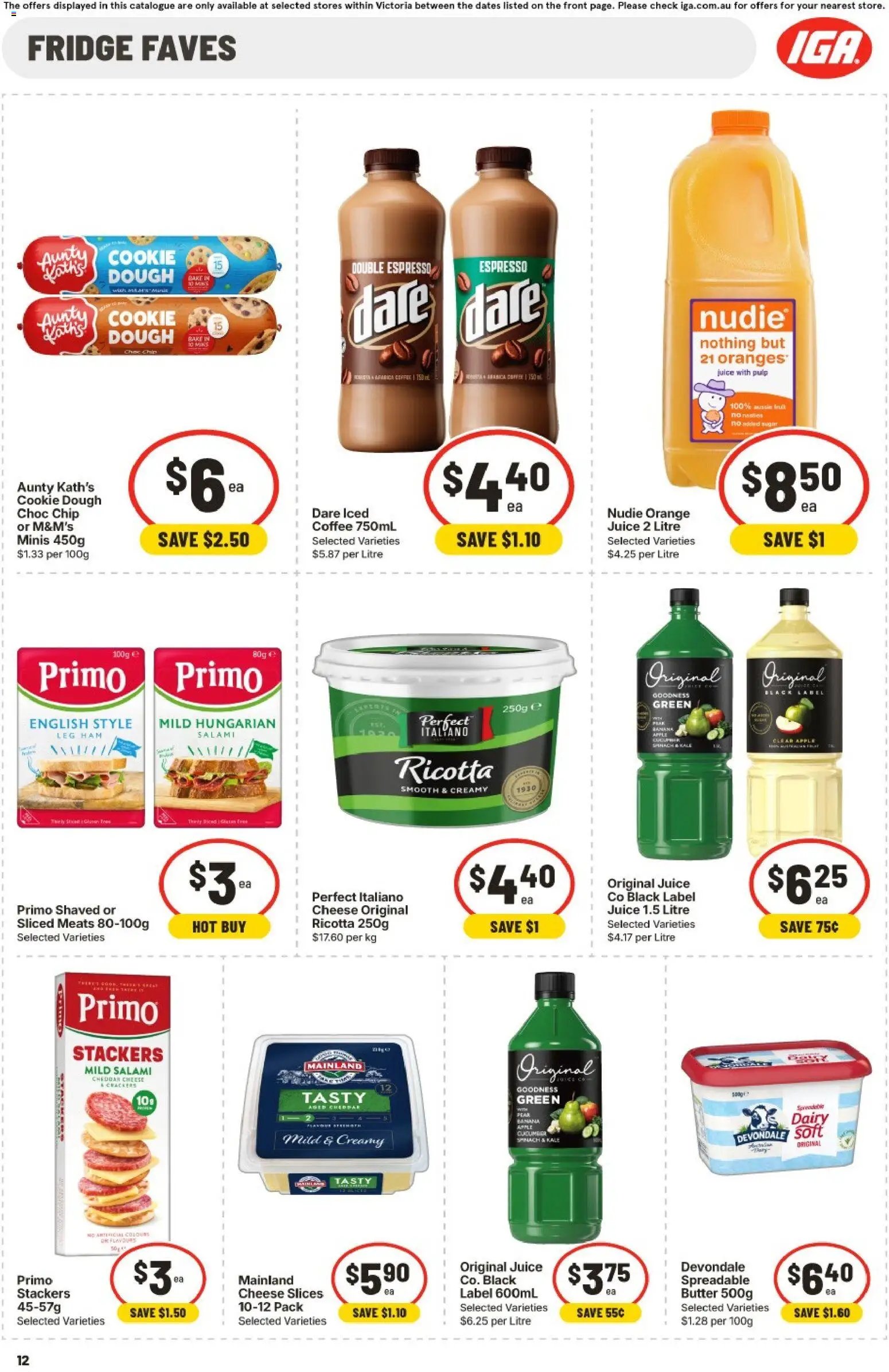 IGA catalogue from 07/10/2026 IGA catalogue VIC