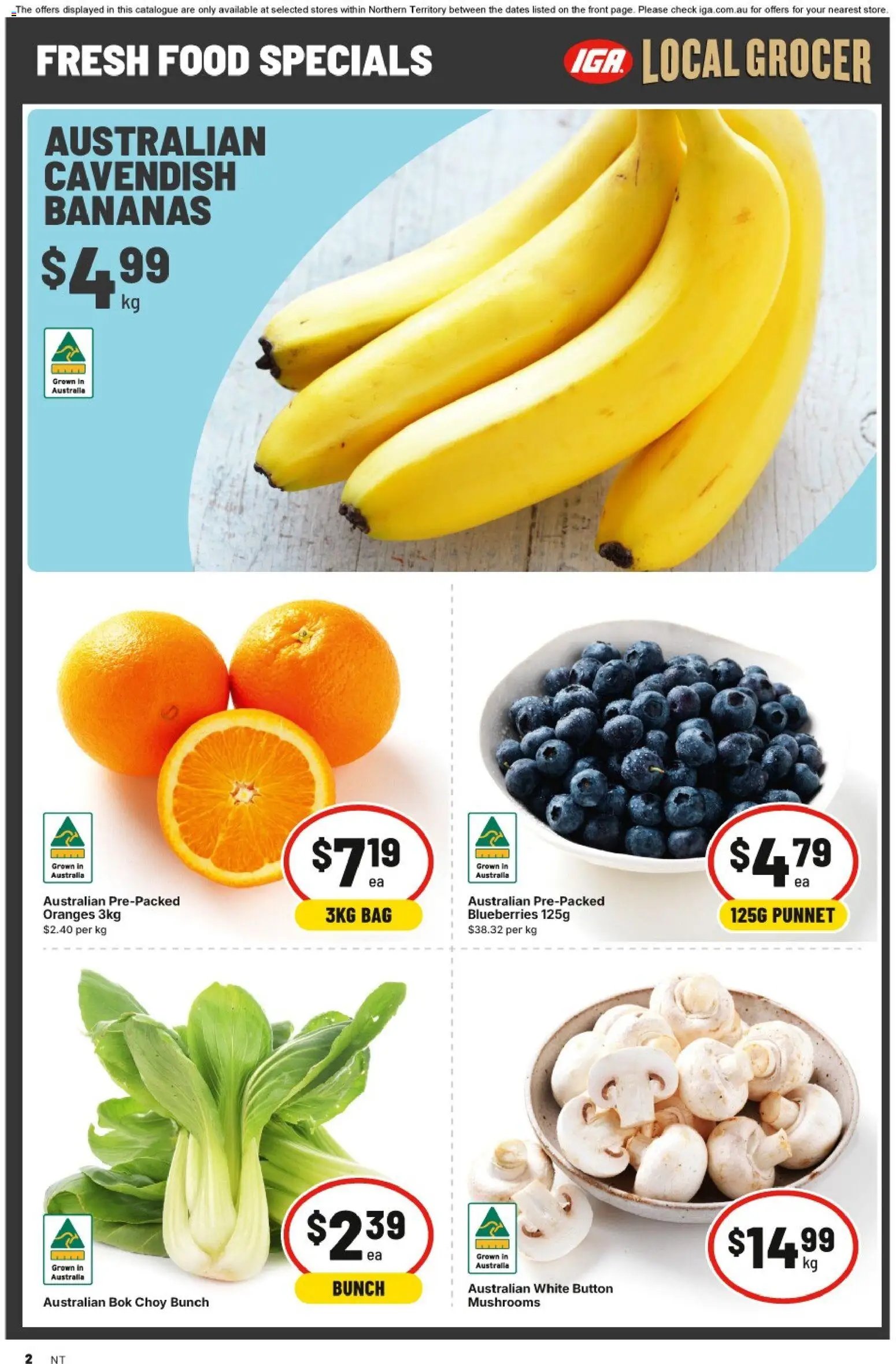 IGA catalogue from 07/10/2026 IGA Local Grocer NT