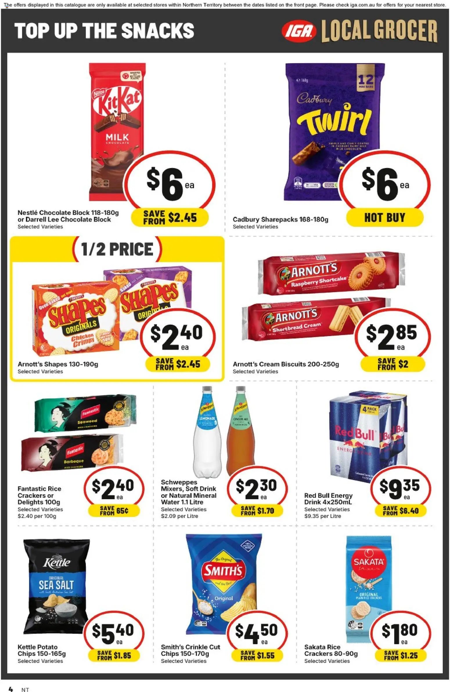 IGA catalogue from 07/10/2026 IGA Local Grocer NT