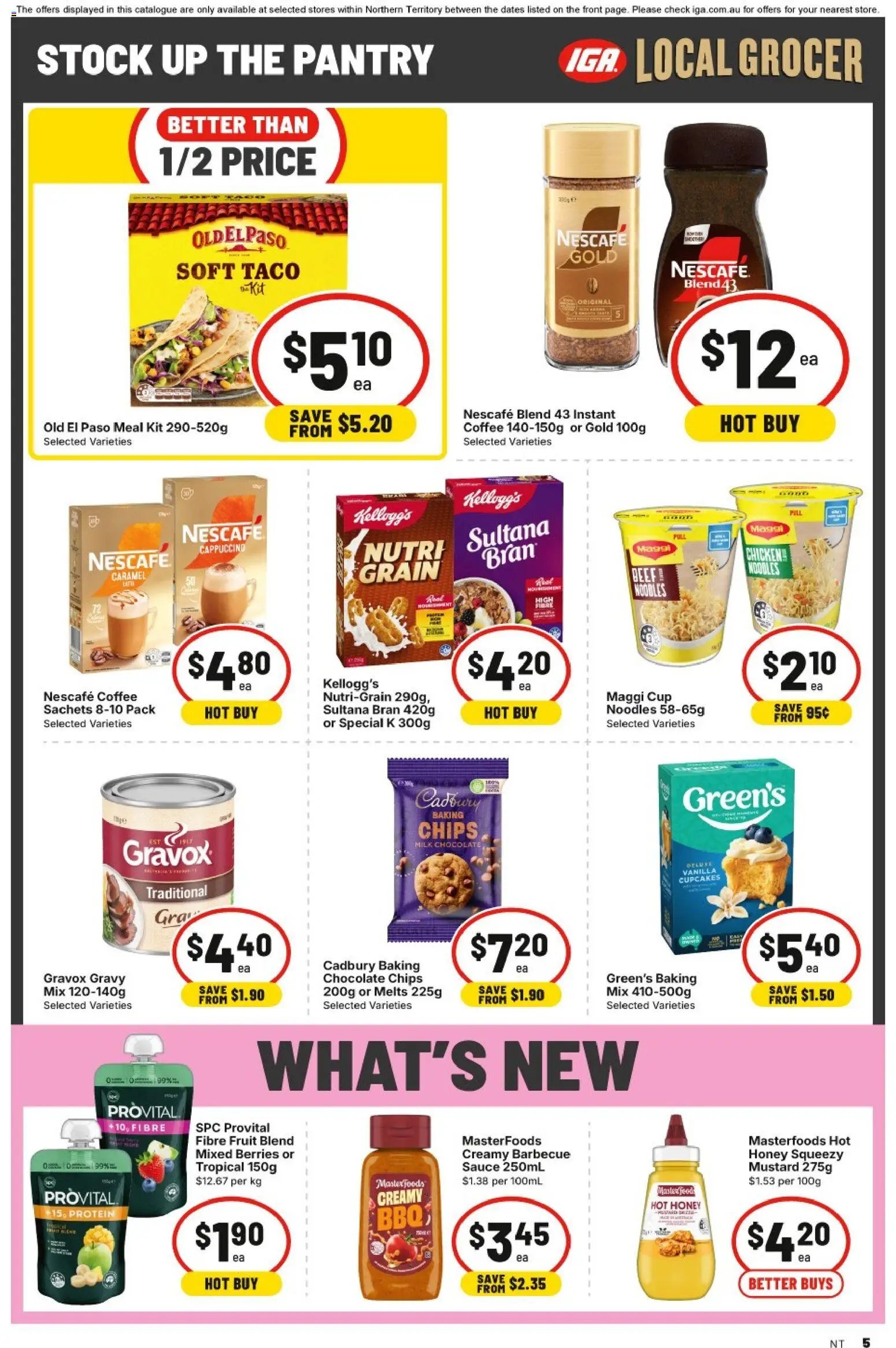 IGA catalogue from 07/10/2026 IGA Local Grocer NT