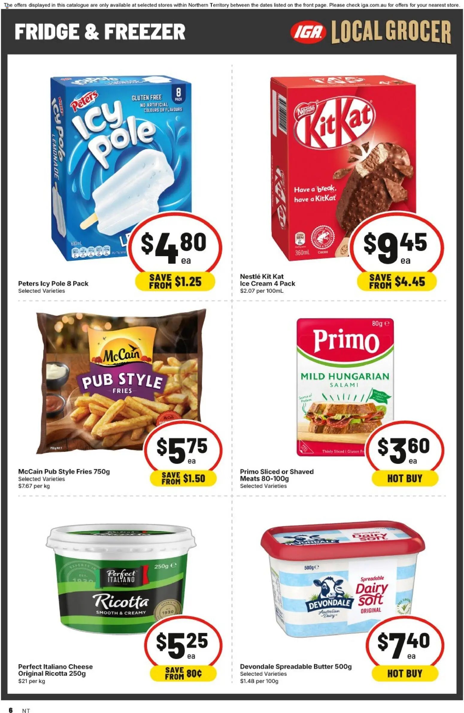 IGA catalogue from 07/10/2026 IGA Local Grocer NT