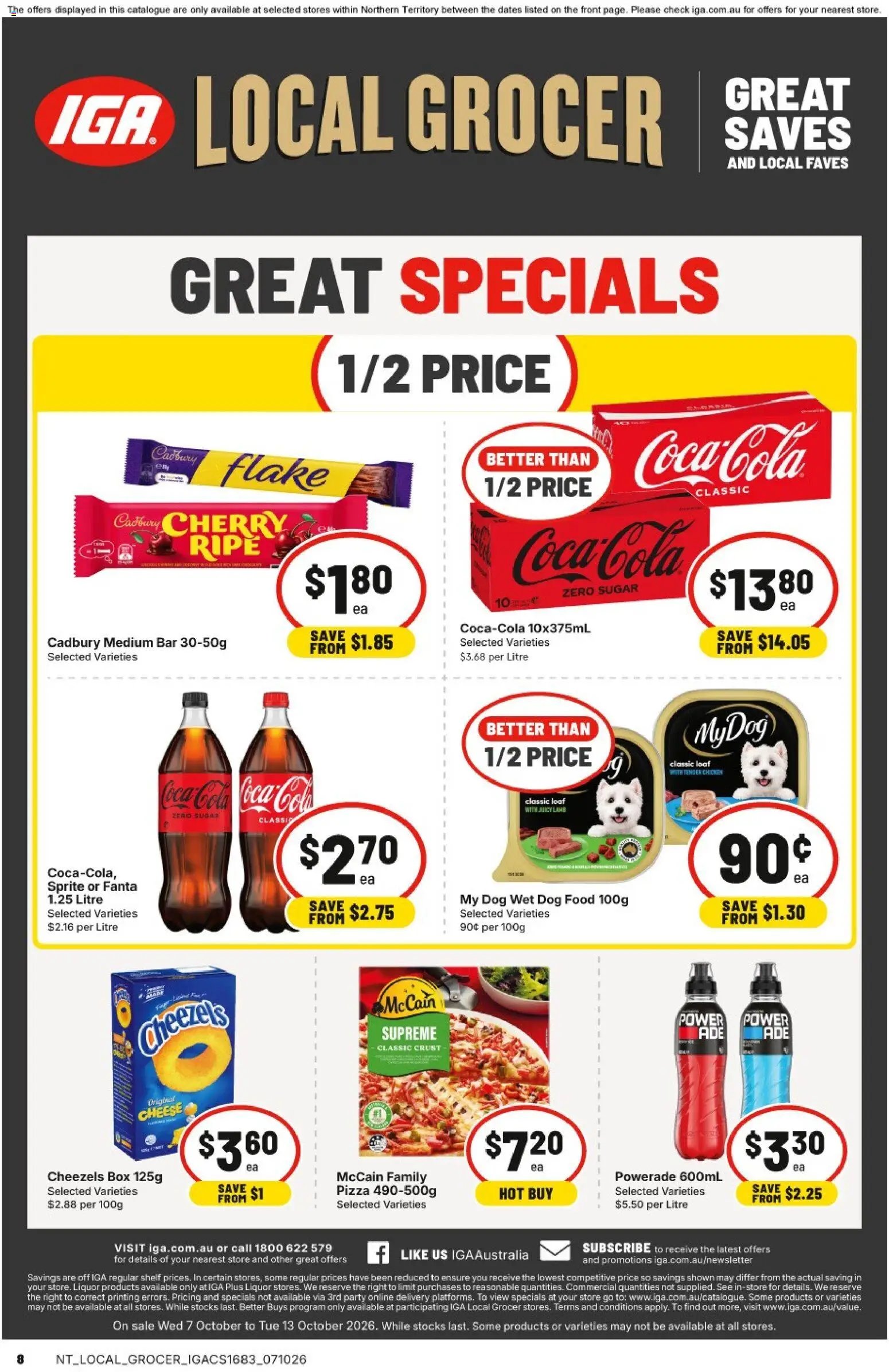 IGA catalogue from 07/10/2026 IGA Local Grocer NT