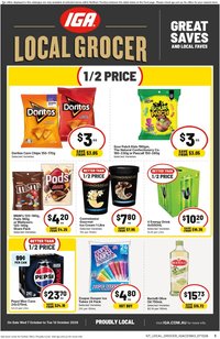 IGA catalogue from 07/10/2026 IGA Local Grocer NT