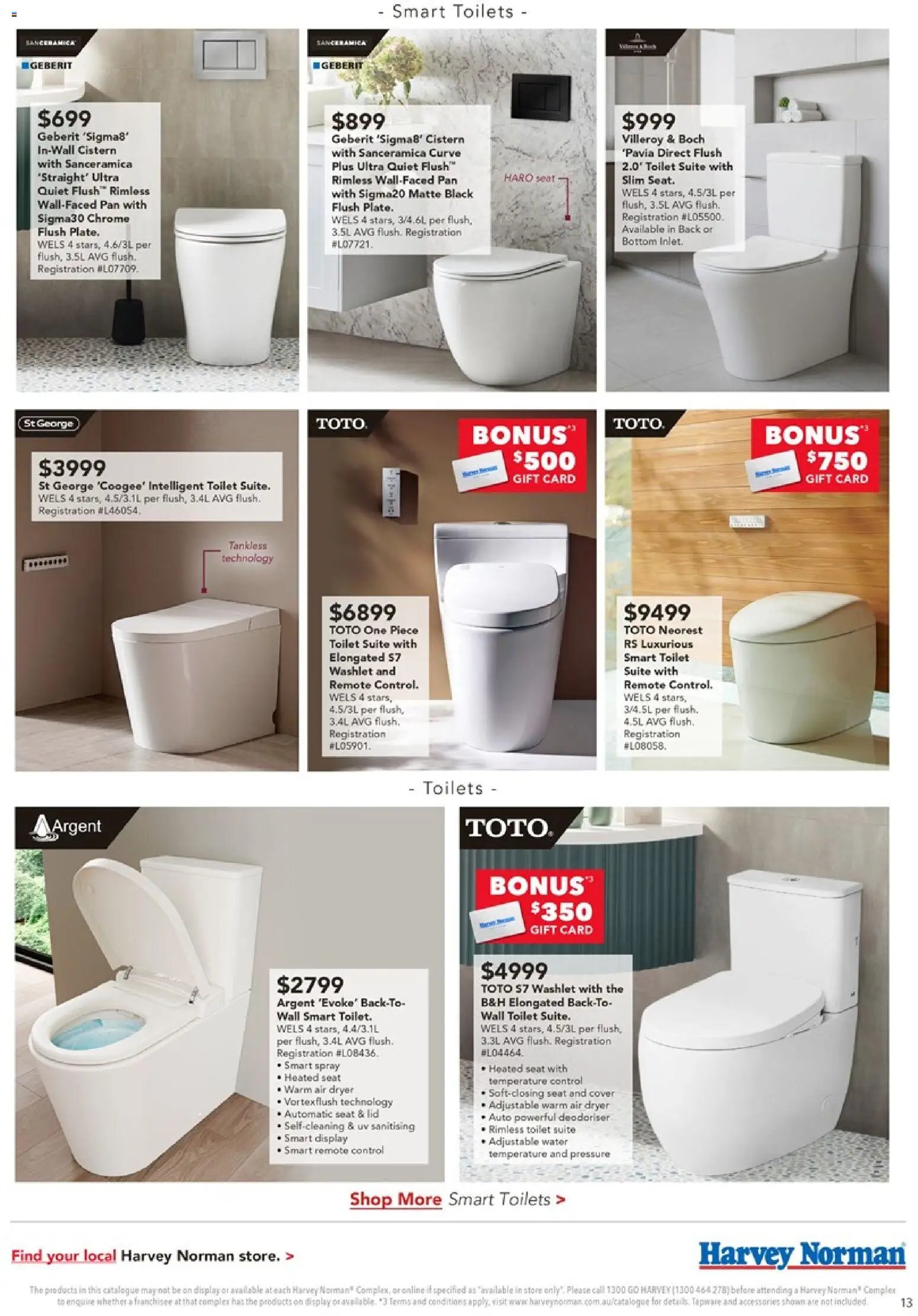 Harvey Norman catalogue from 13/08/2026 Harvey Norman August Bathroom