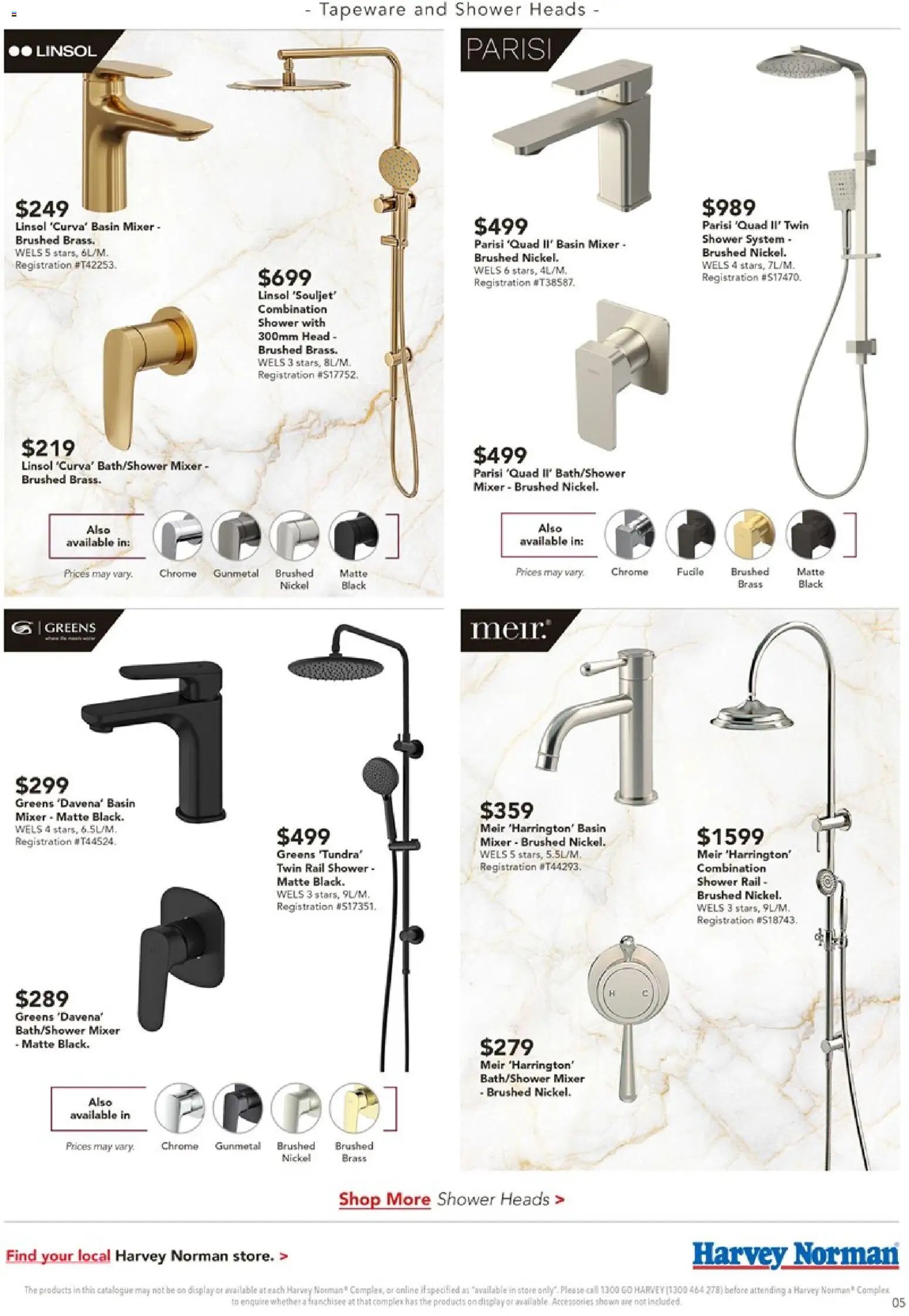 Harvey Norman catalogue from 13/08/2026 Harvey Norman August Bathroom
