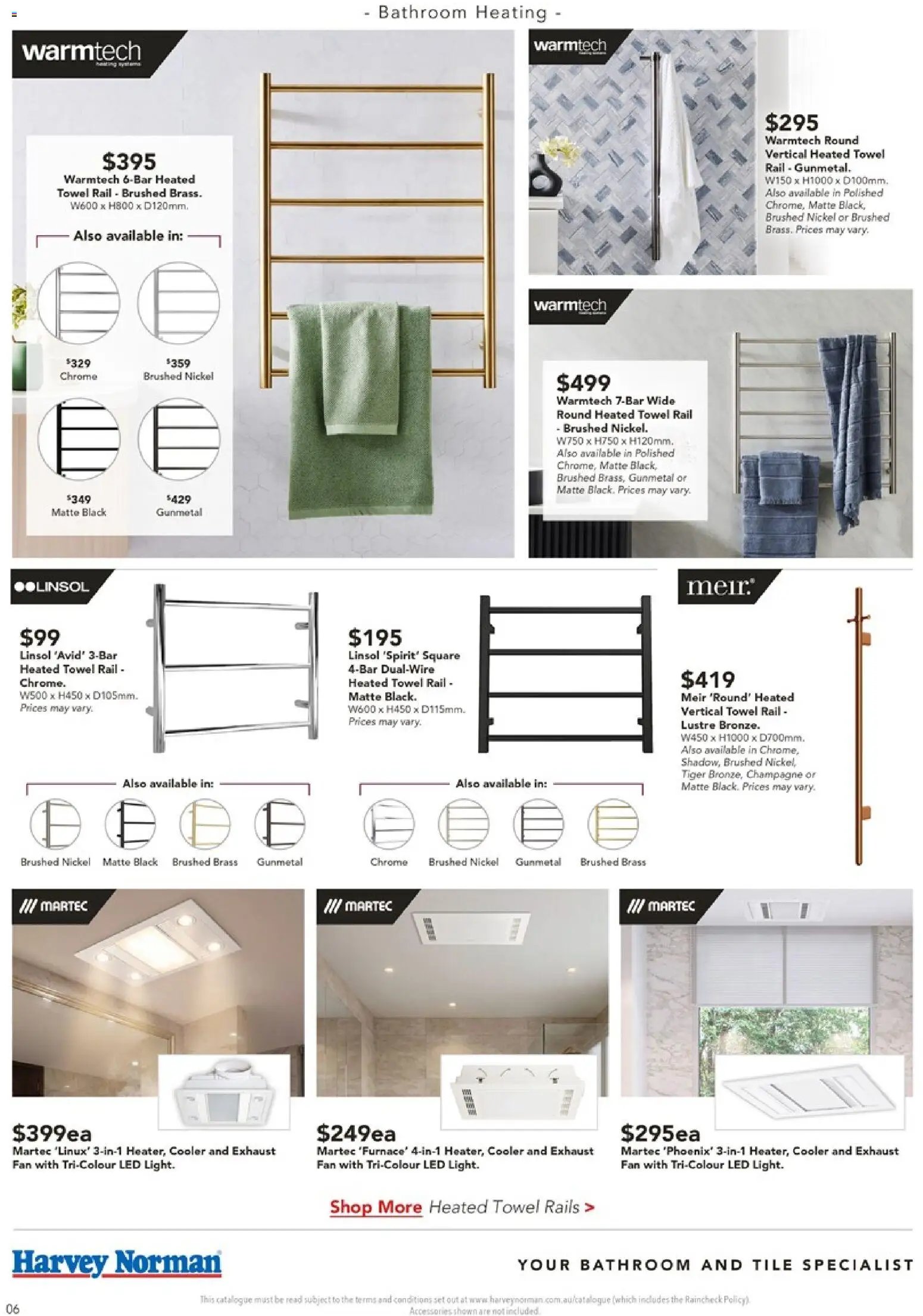 Harvey Norman catalogue from 13/08/2026 Harvey Norman August Bathroom
