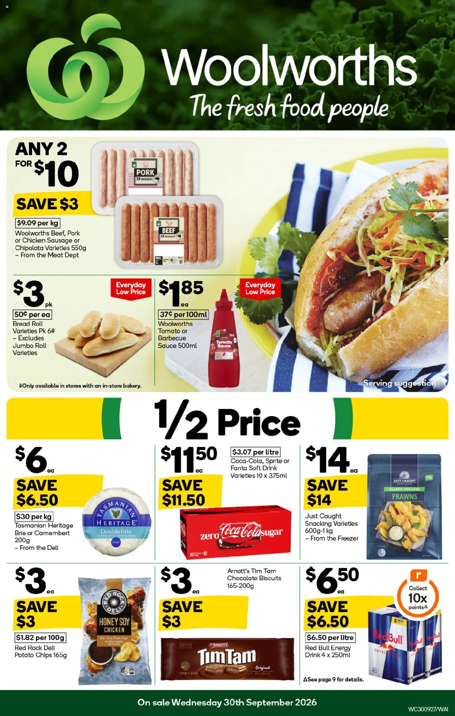 Woolworths catalogue from 30/09/2026 Woolworths catalogue WA