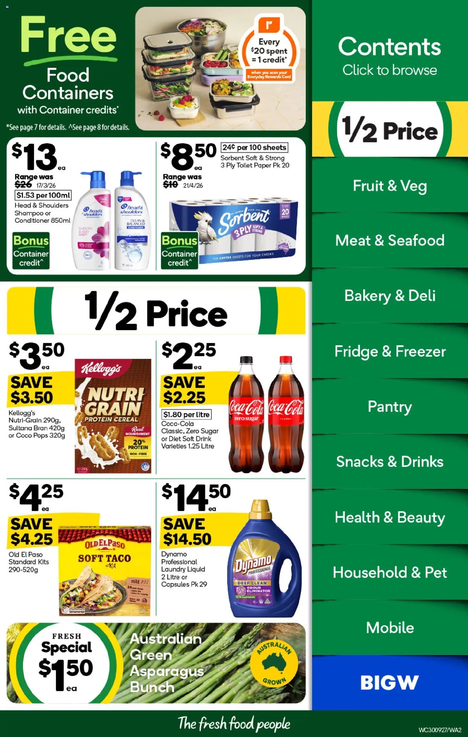 Woolworths catalogue from 30/09/2026 Woolworths catalogue WA