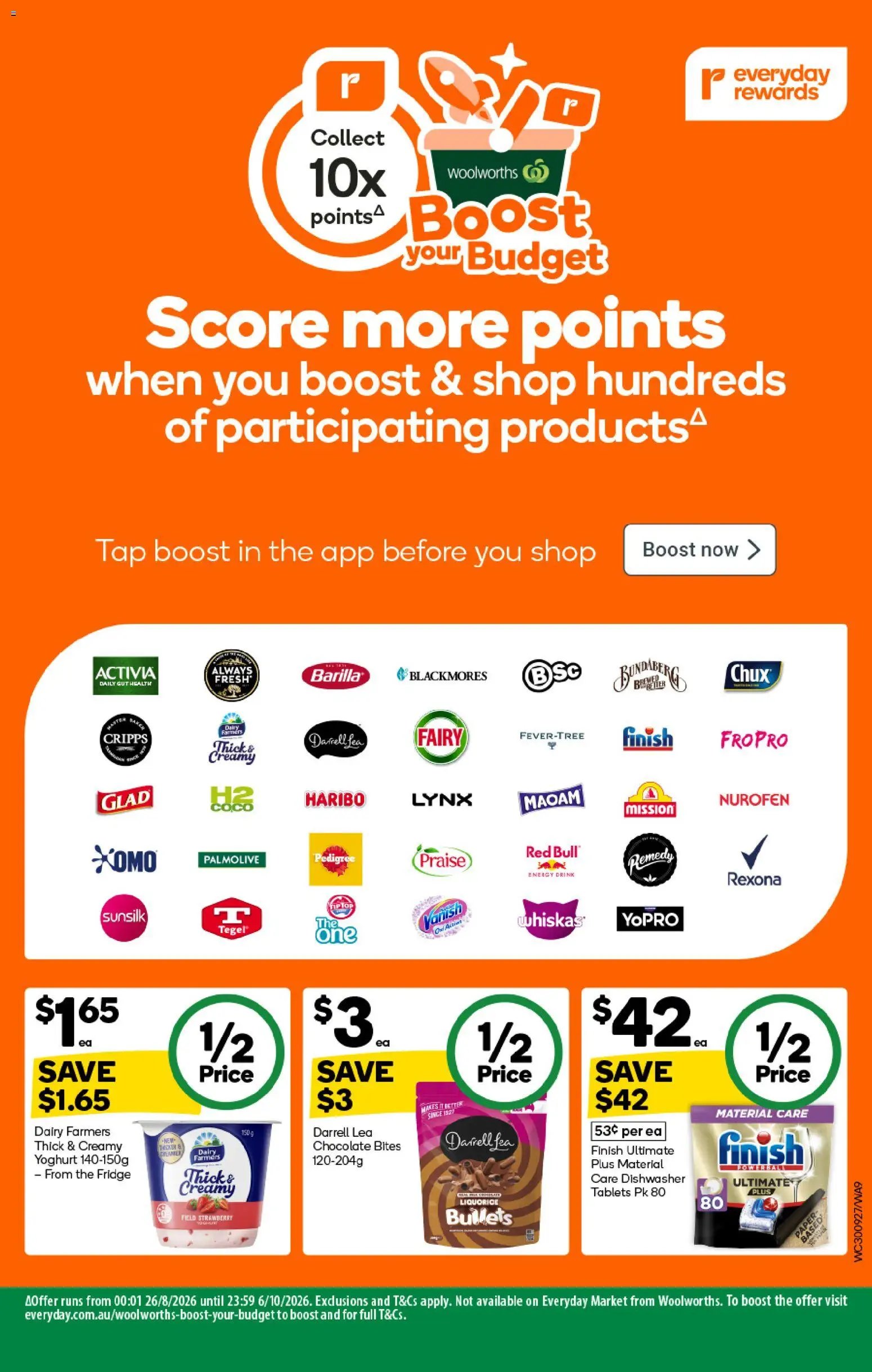 Woolworths catalogue from 30/09/2026 Woolworths catalogue WA