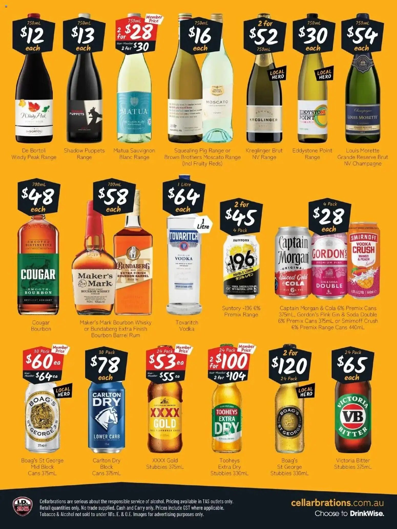 Cellarbrations catalogue from 10/08/2026 Good Shout! 10/08