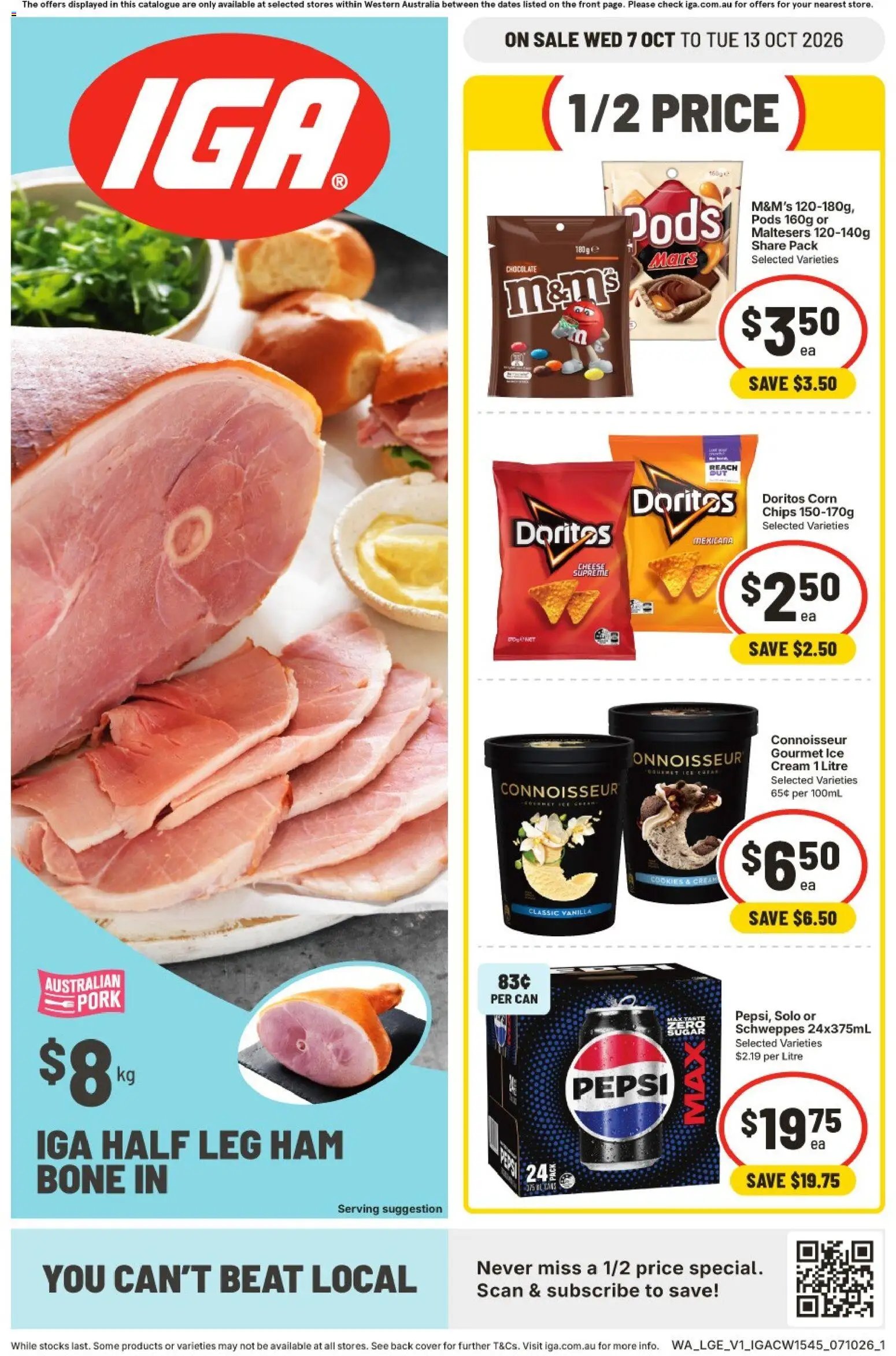 IGA catalogue from 07/10/2026 IGA catalogue WA