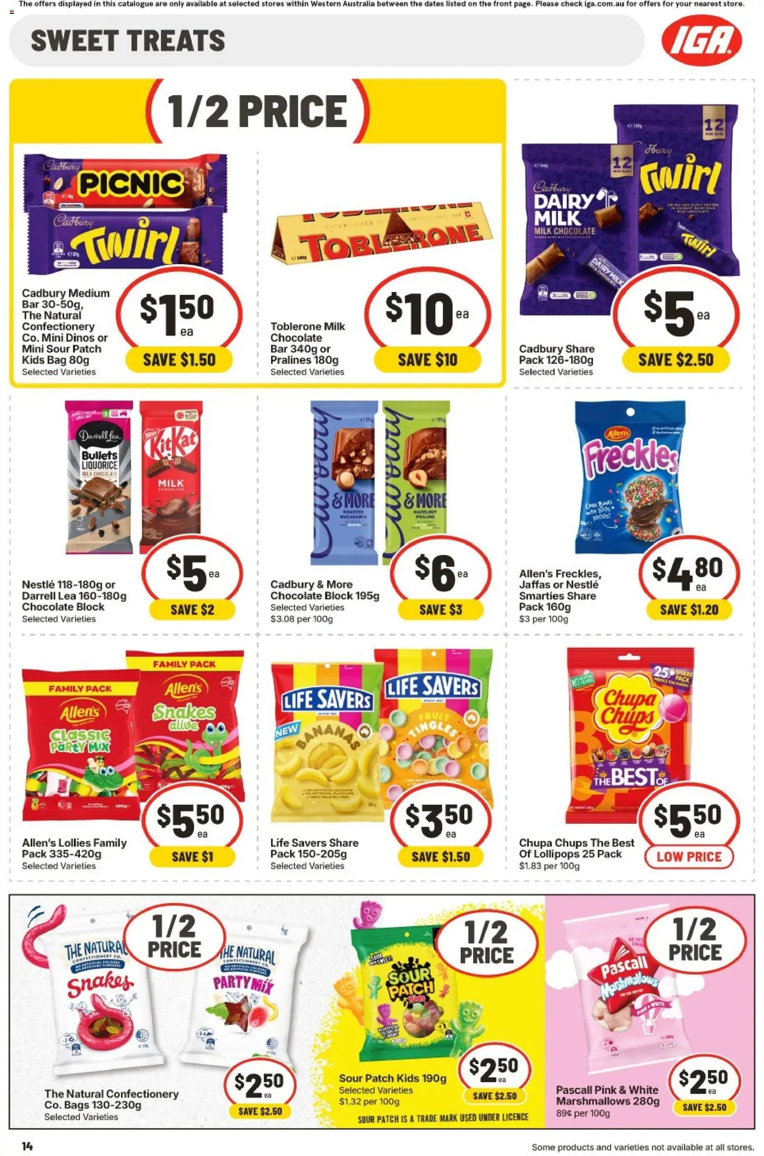 IGA catalogue from 07/10/2026 IGA catalogue WA