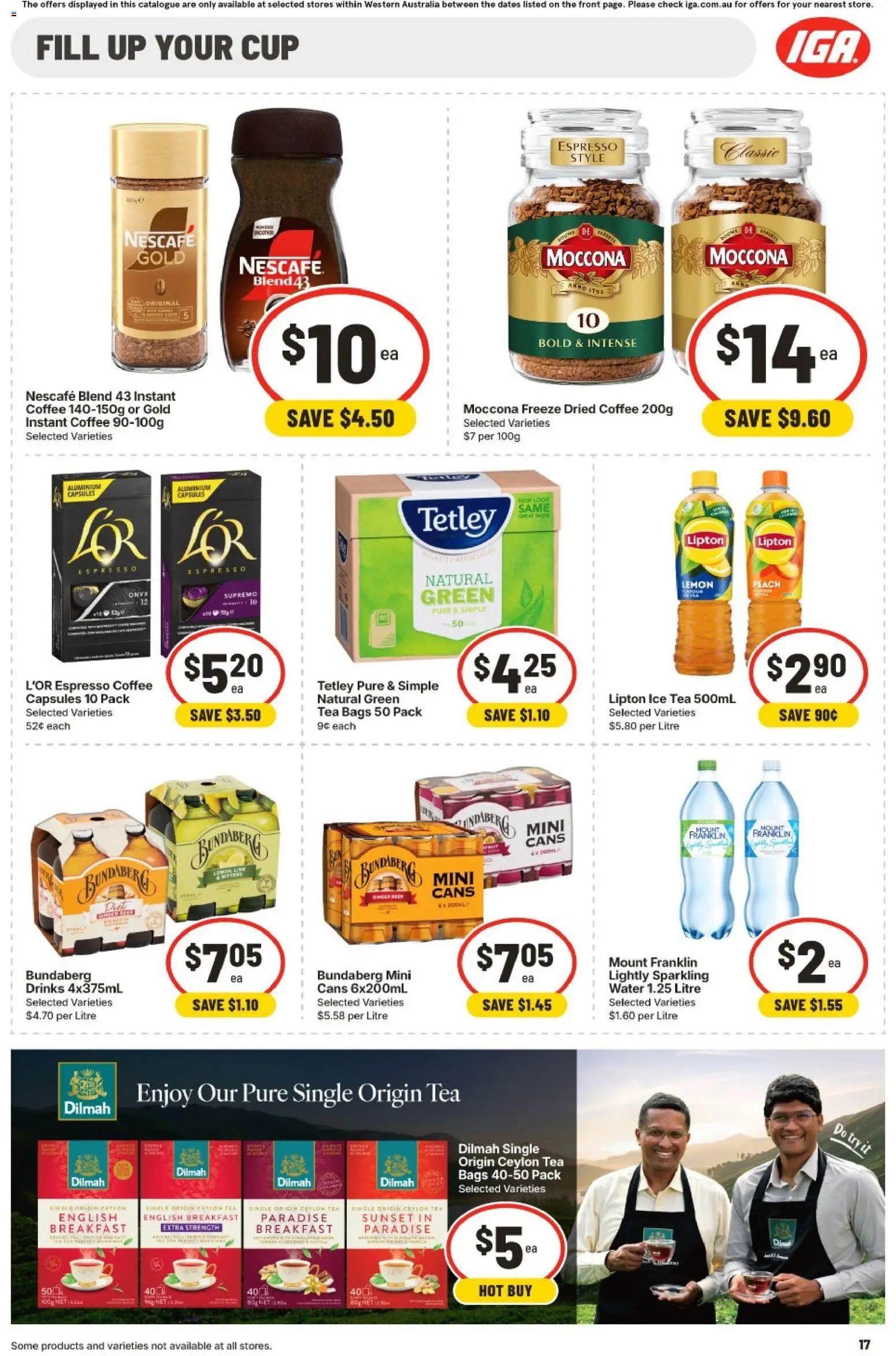 IGA catalogue from 07/10/2026 IGA catalogue WA