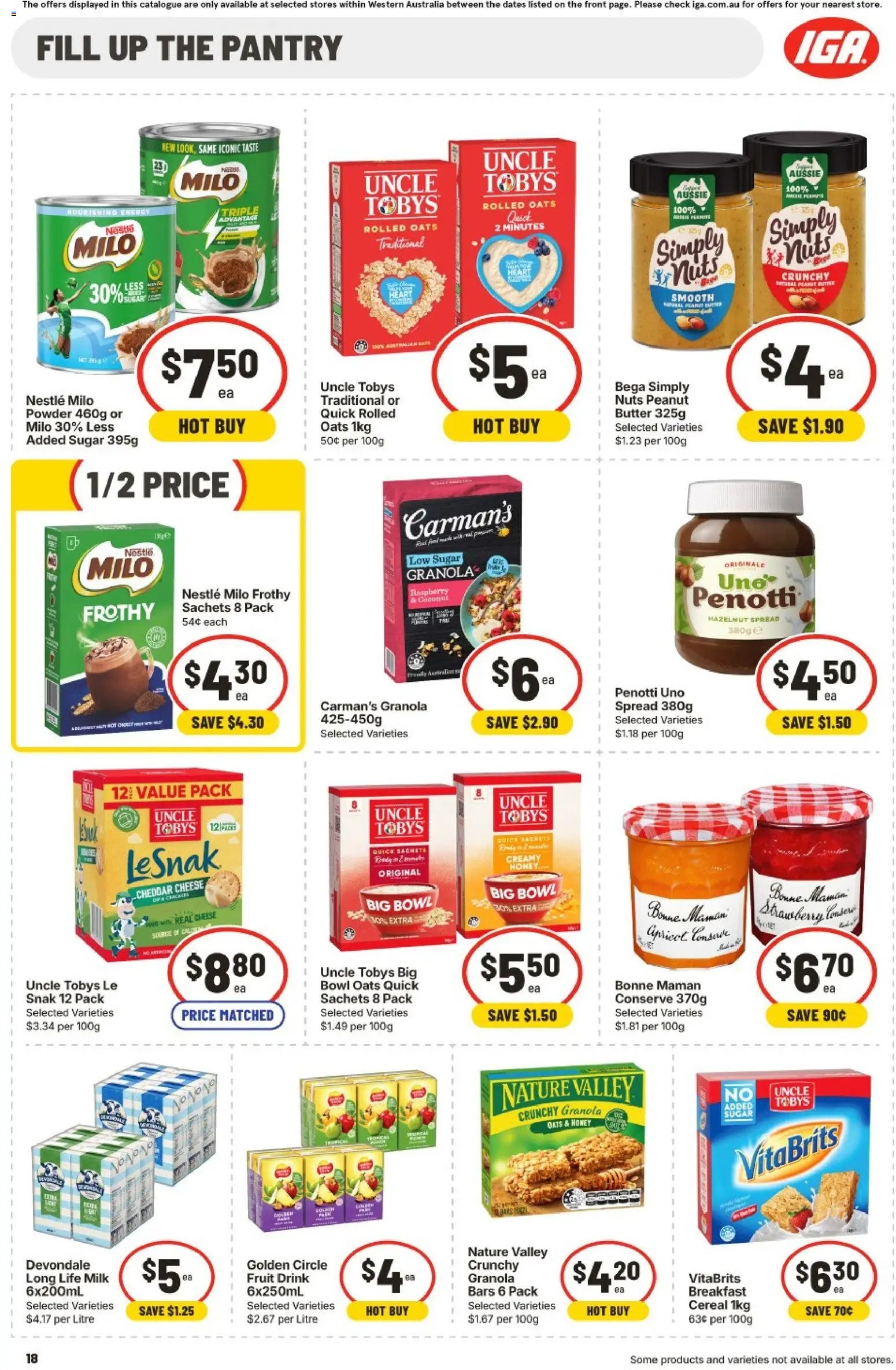 IGA catalogue from 07/10/2026 IGA catalogue WA