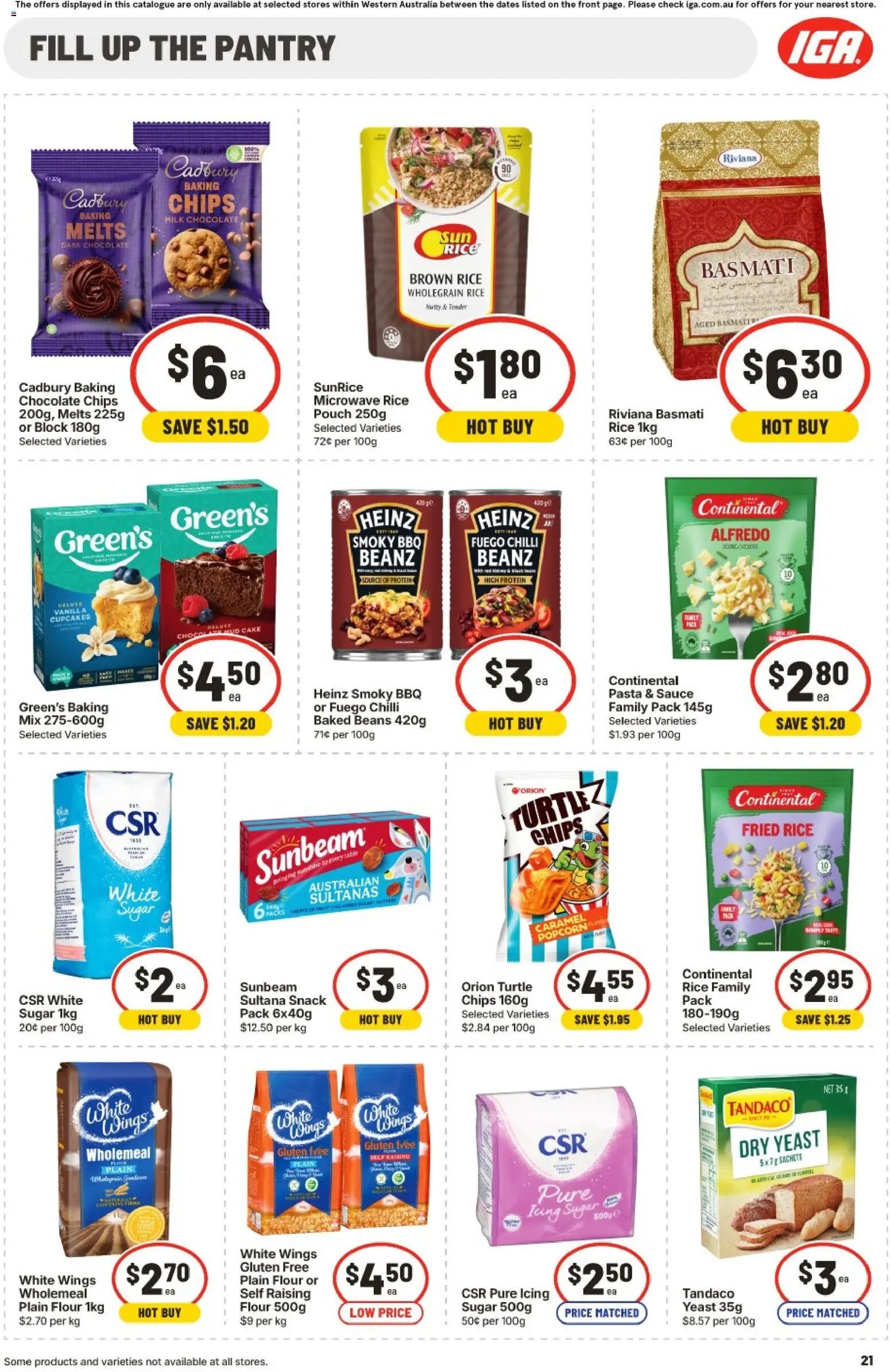 IGA catalogue from 07/10/2026 IGA catalogue WA